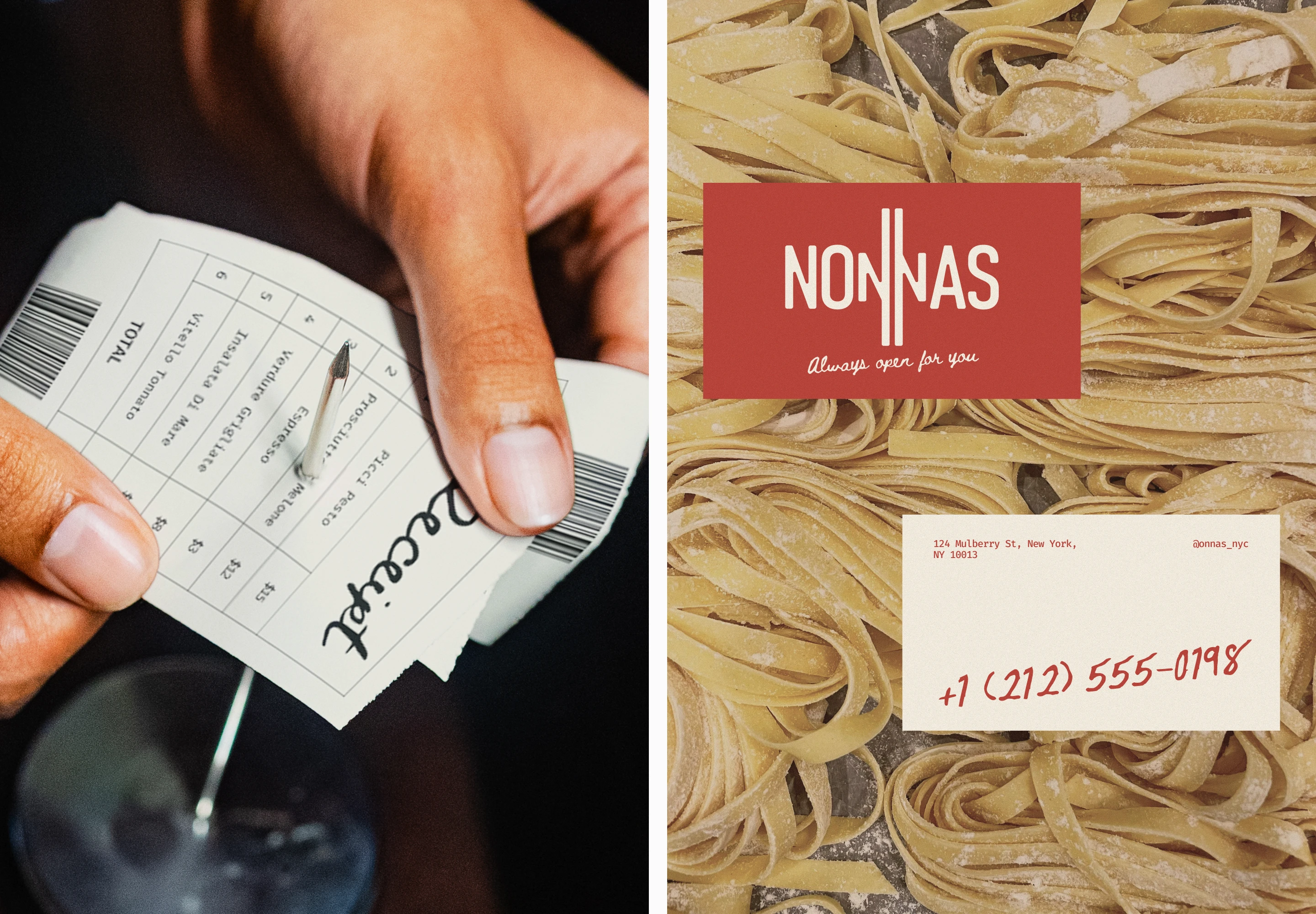 Nonnas — Identity Italian restaurant — Изображение №13 — Брендинг на Dprofile