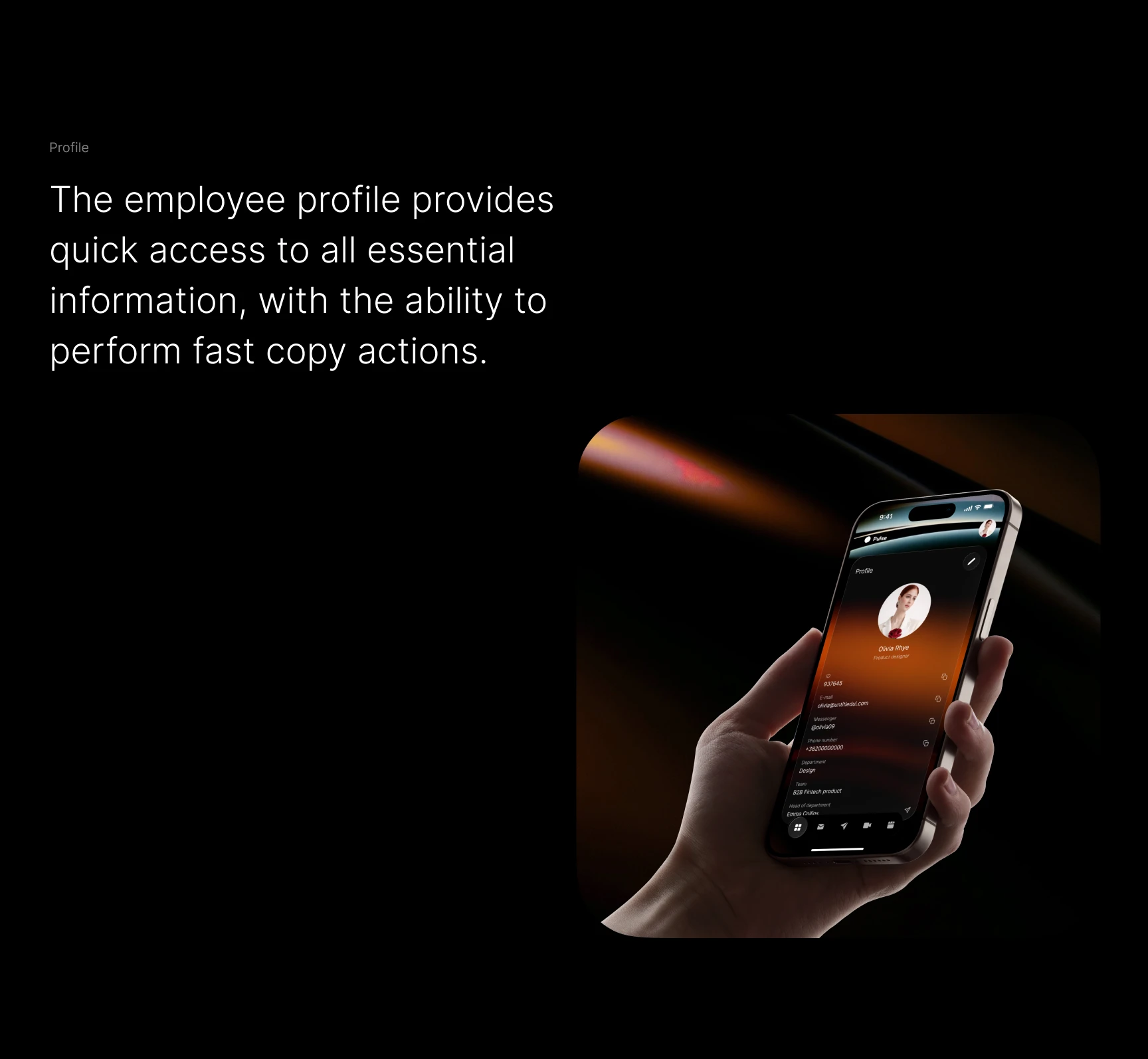 Pulse. Дашборд сотрудника для корпоративной экосистемы — Изображение №15 — Интерфейсы на Dprofile