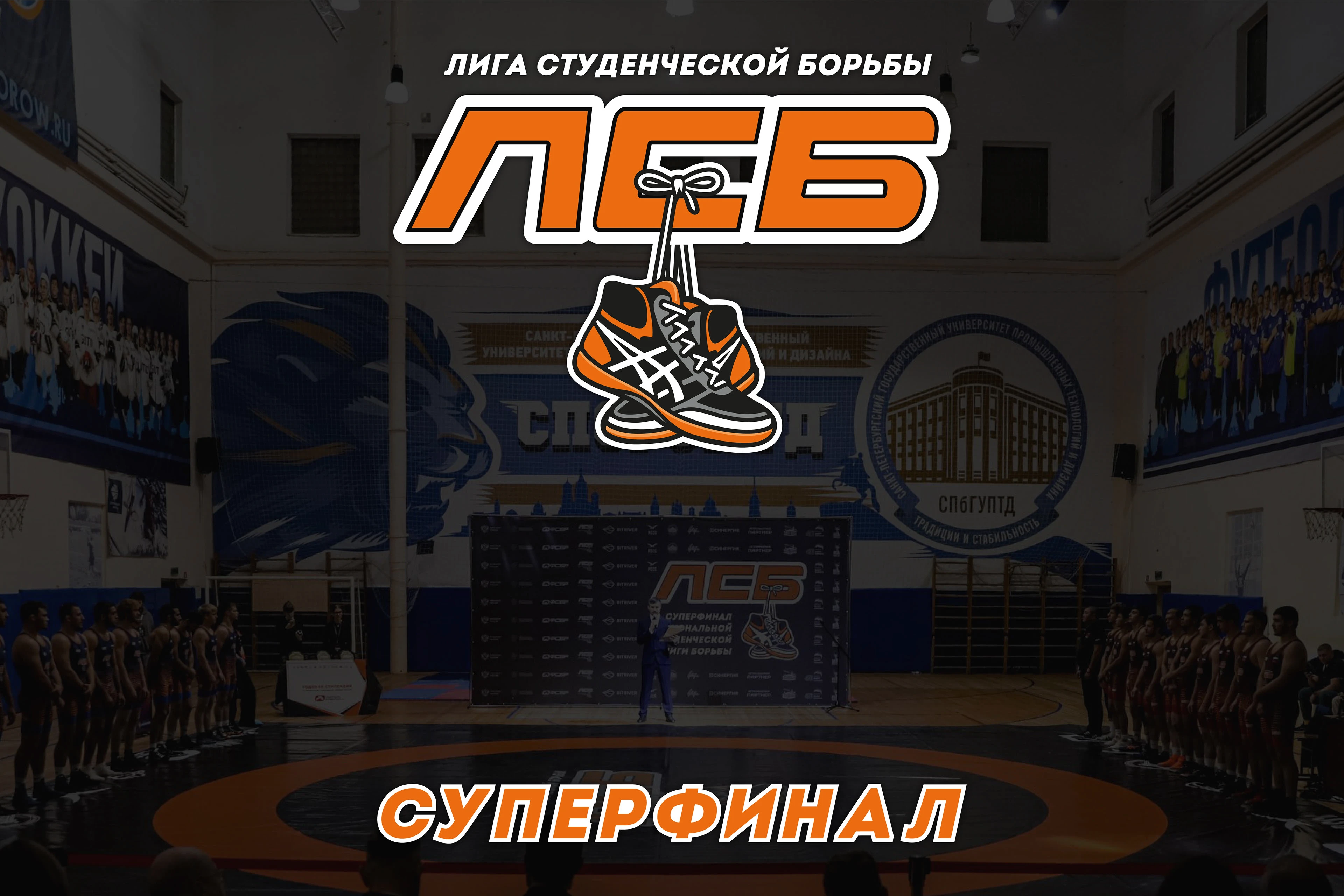 Оформление мероприятия "Лига студенческой борьбы" — Изображение №1 — Брендинг, Графика на Dprofile