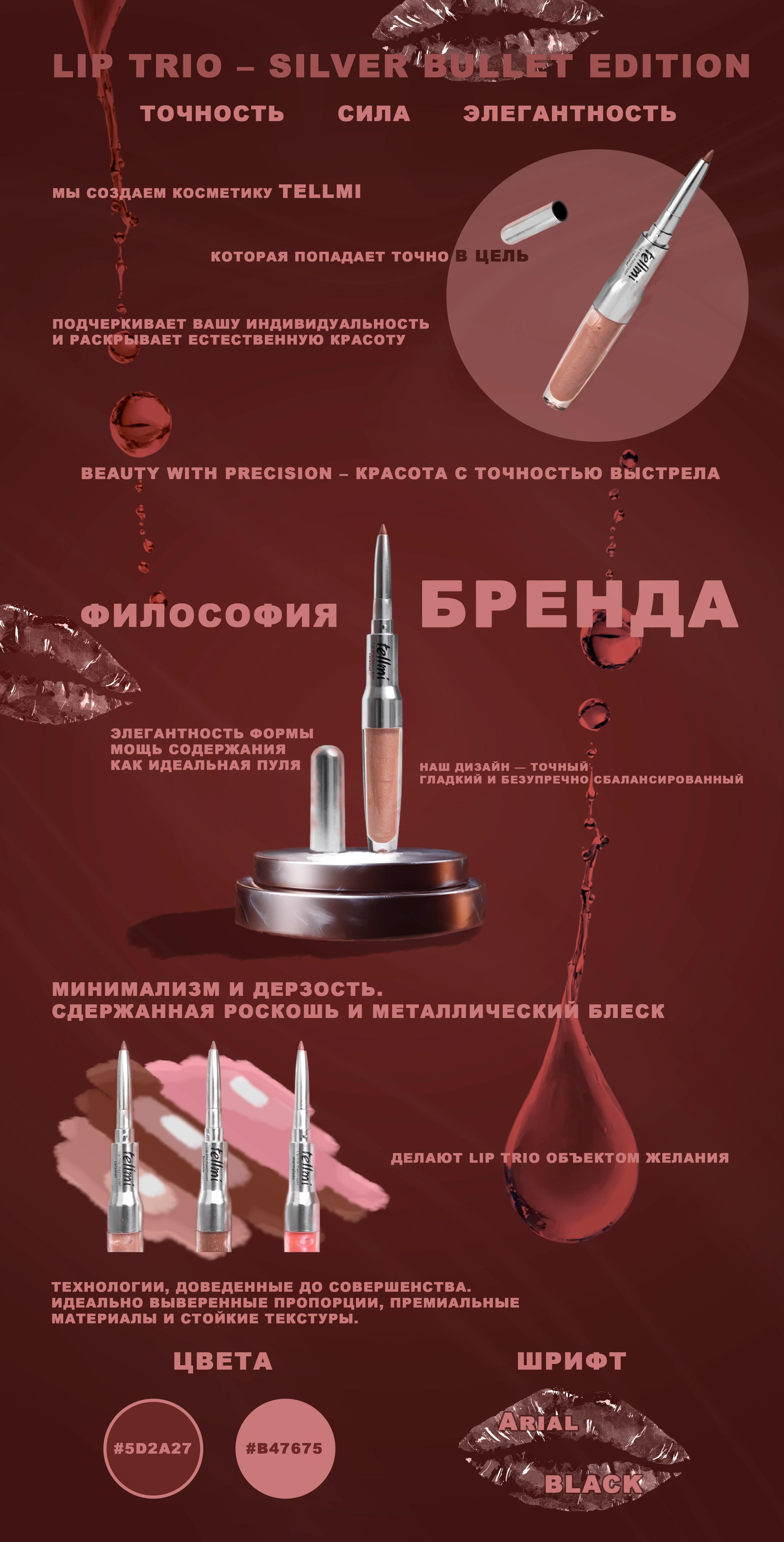 TELLMI редизайн Lip Trio — Изображение №1 — Брендинг на Dprofile