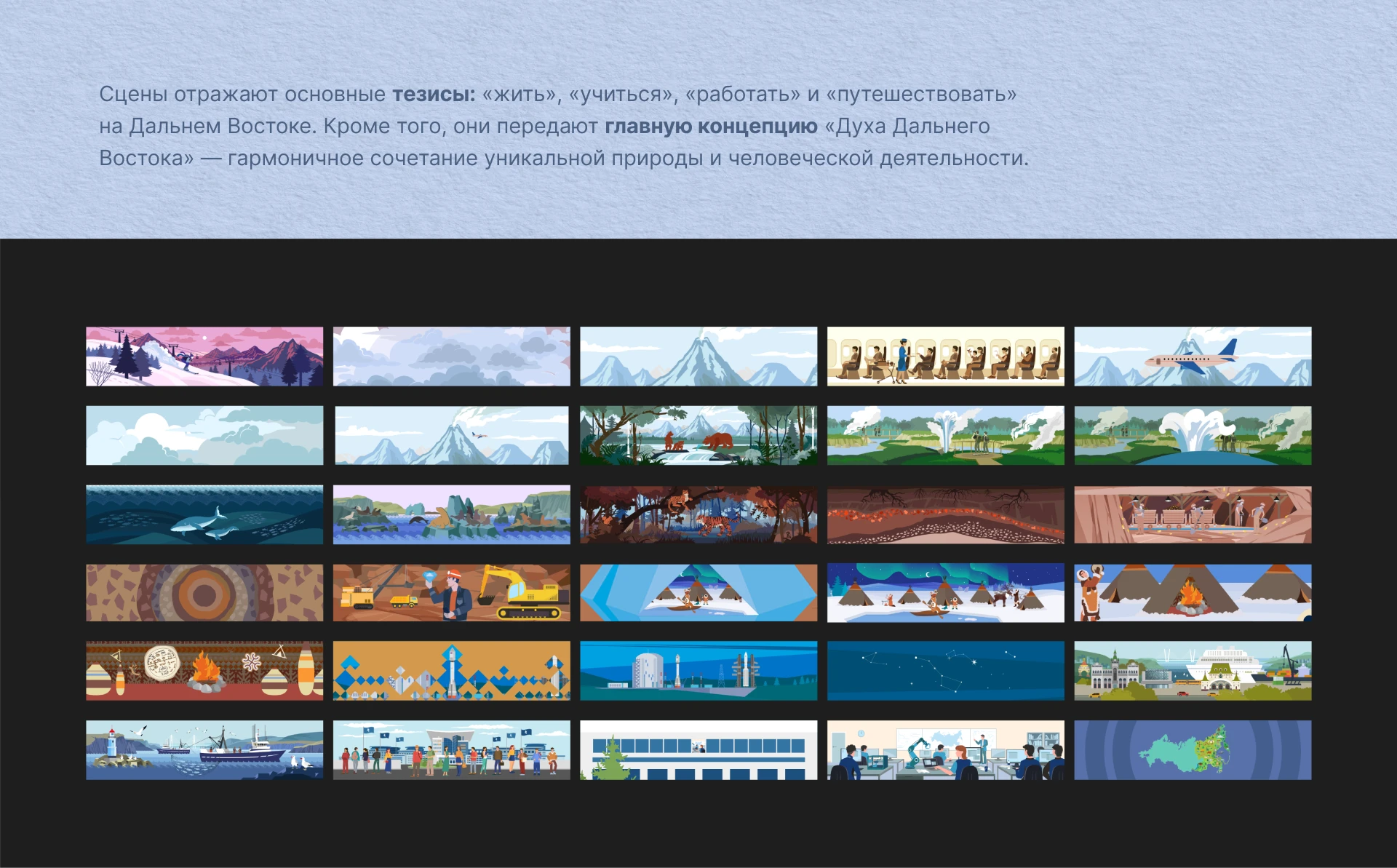 THE FAR EAST | WEF-2024 — Изображение №4 — Иллюстрация, Графика на Dprofile