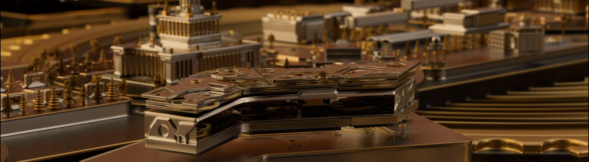 Intro "RUSSIA. Together we create the future» | SPIEF — Изображение №13 — Иллюстрация, 3D на Dprofile