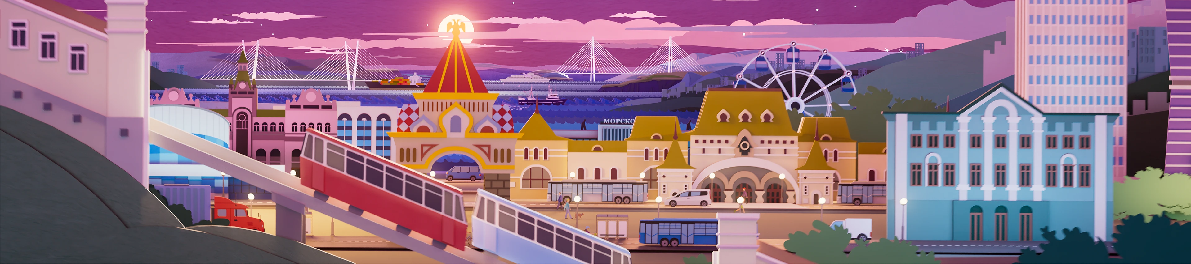 THE FAR EAST | WEF-2024 — Изображение №9 — Иллюстрация, Графика на Dprofile