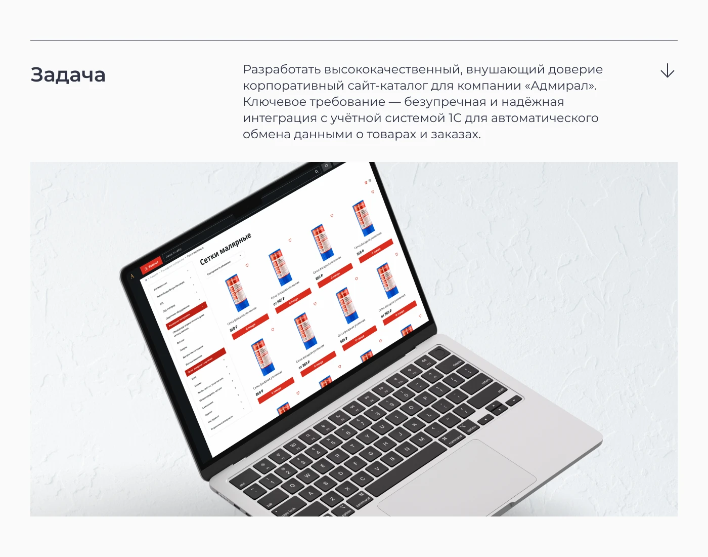 Разработка сайта для бренда «Адмирал» — Изображение №3 — Интерфейсы на Dprofile