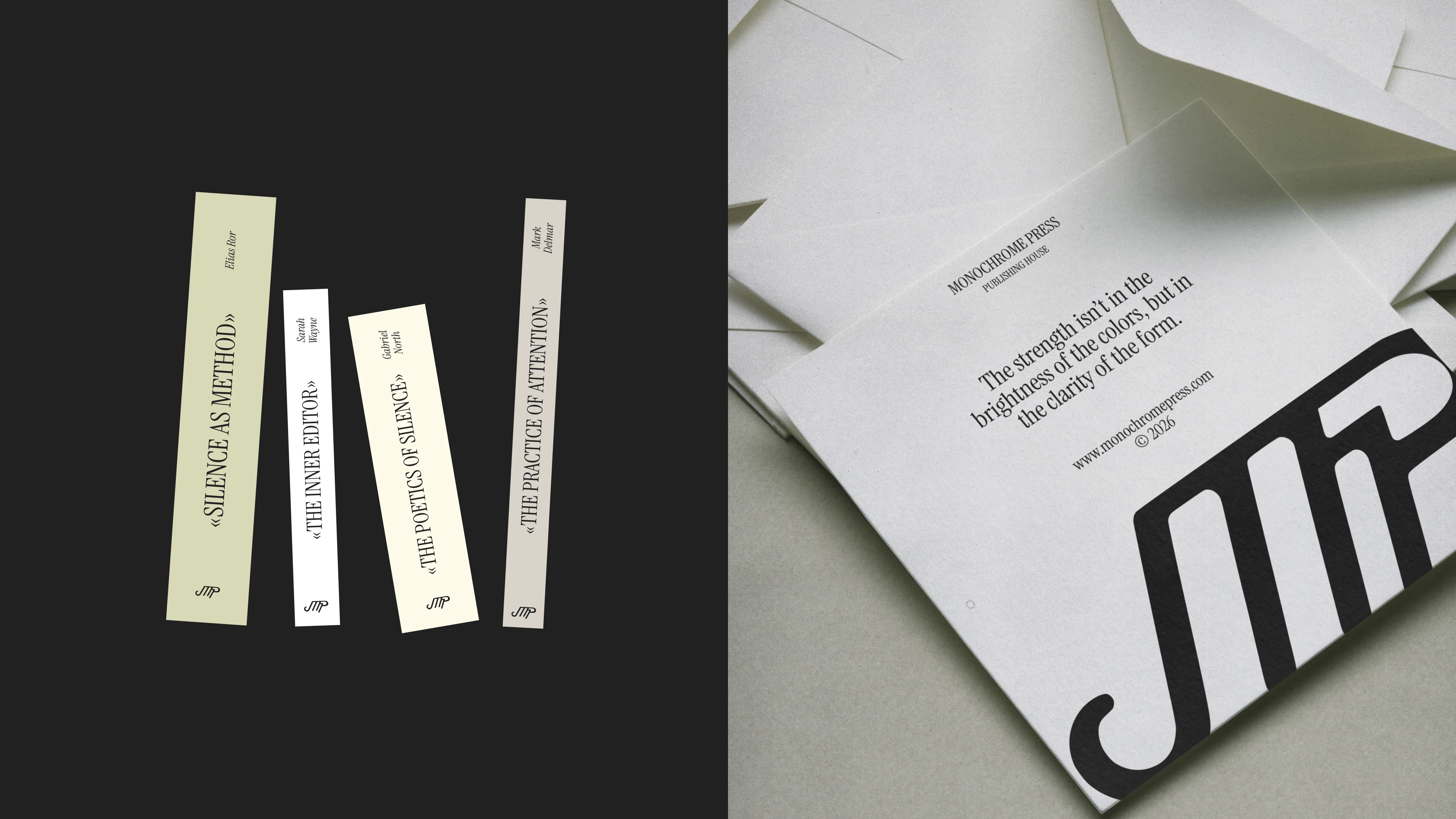 Monochrome Press — Изображение №4 — Брендинг на Dprofile