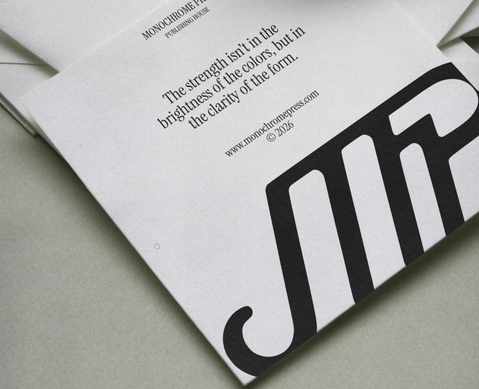 Monochrome Press — Брендинг на Dprofile