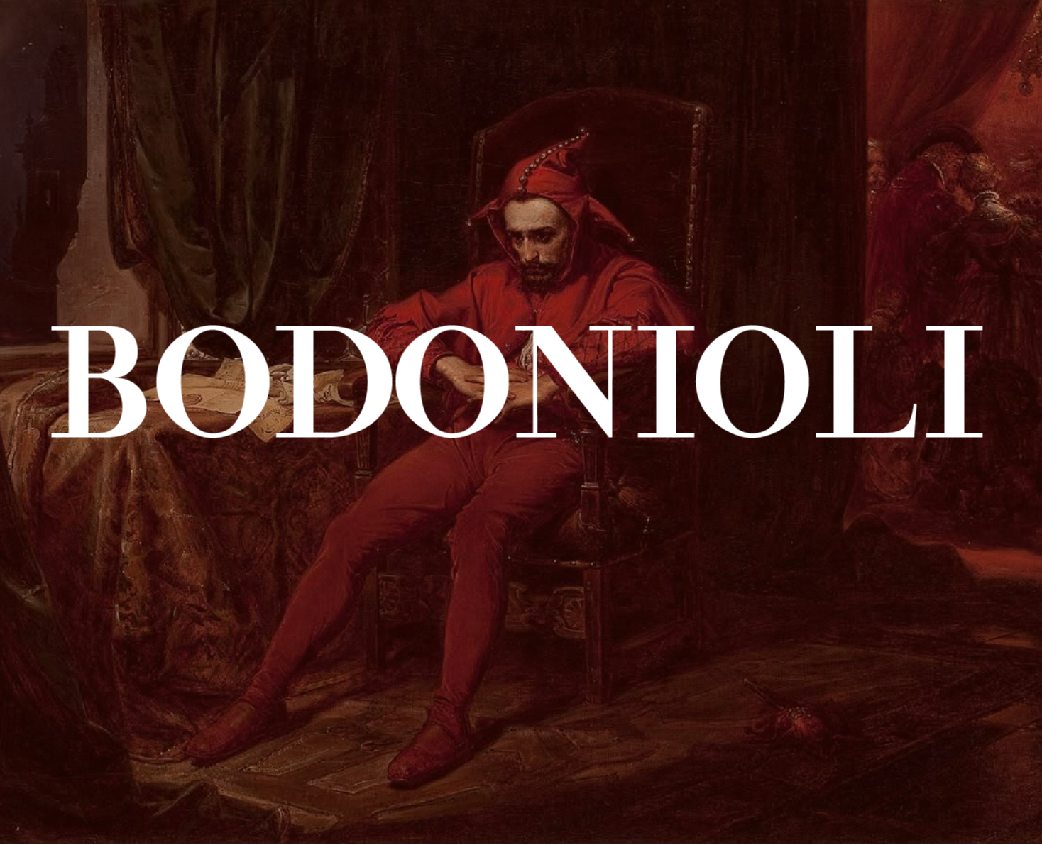 шрифт BodoniOli на Dprofile