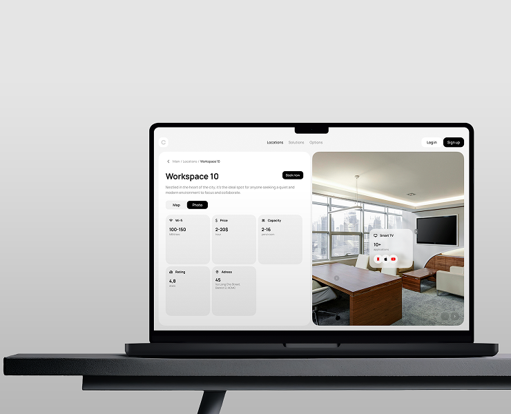 Корнер — твой уголок для работы в любой точке мира — Интерфейсы на Dprofile