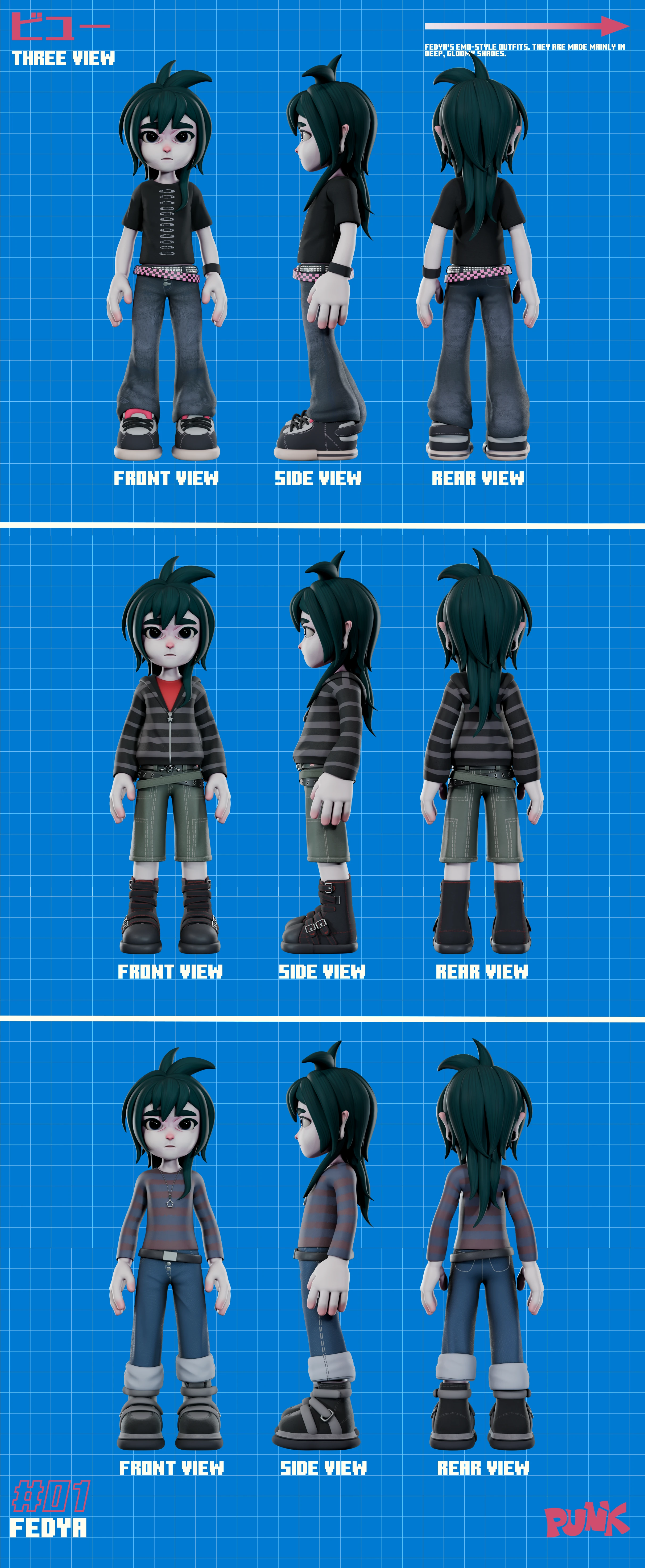 FEDYA and HIZESHI — Изображение №2 — Иллюстрация, 3D на Dprofile