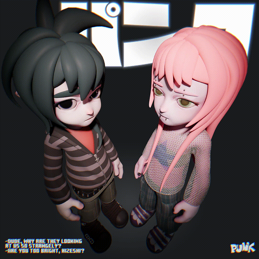 FEDYA and HIZESHI — Изображение №7 — Иллюстрация, 3D на Dprofile