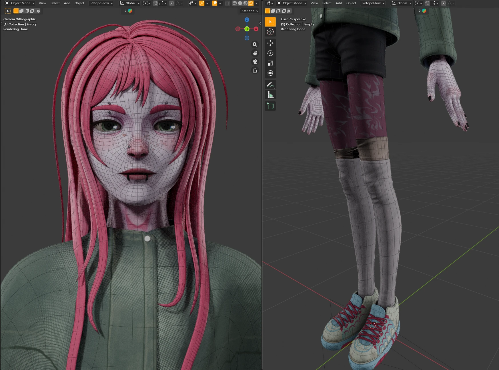 3D CHARACTER. HIZESHI world — Изображение №8 — Иллюстрация, 3D на Dprofile