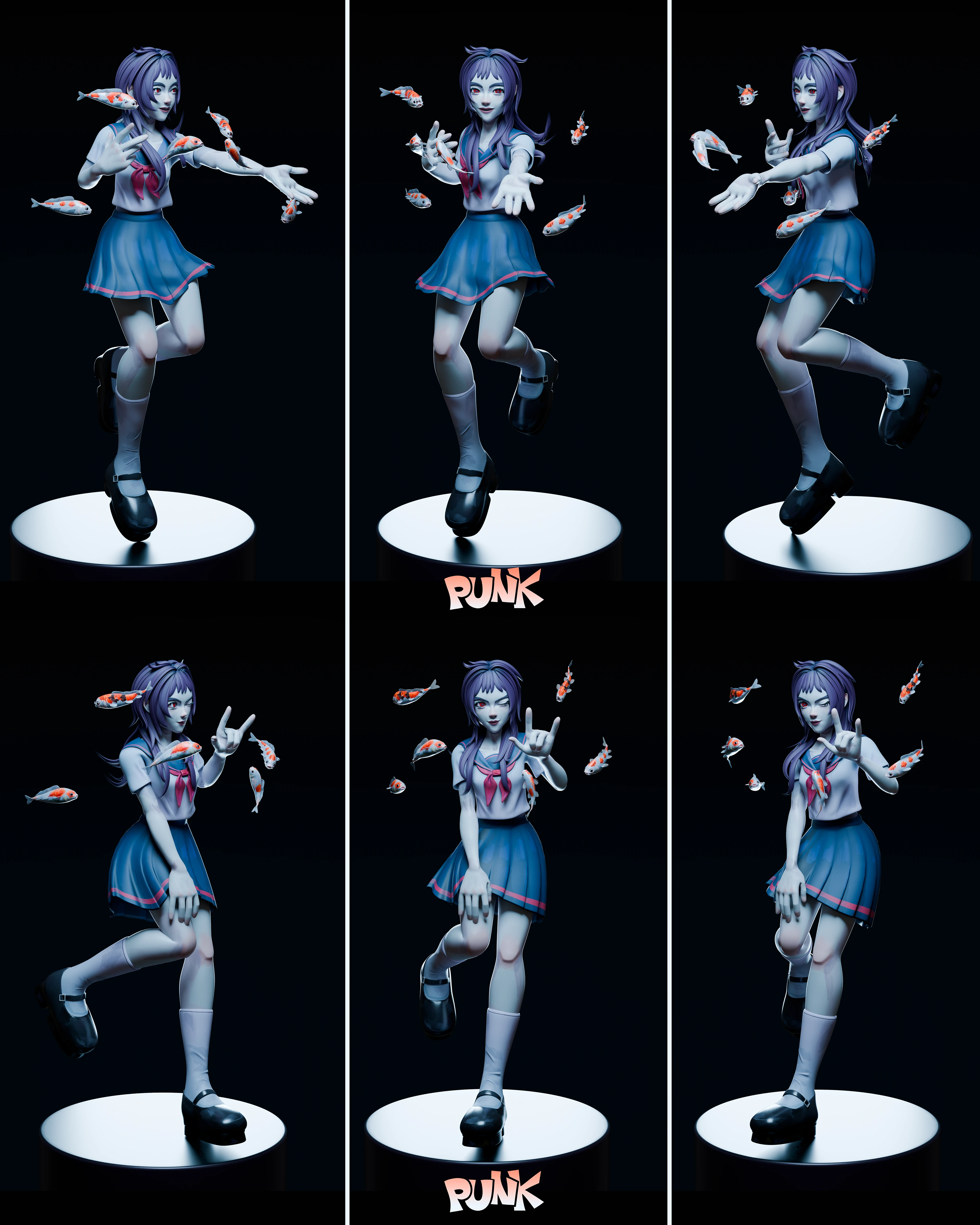 ASUKA and koi — Изображение №3 — Иллюстрация, Анимация на Dprofile