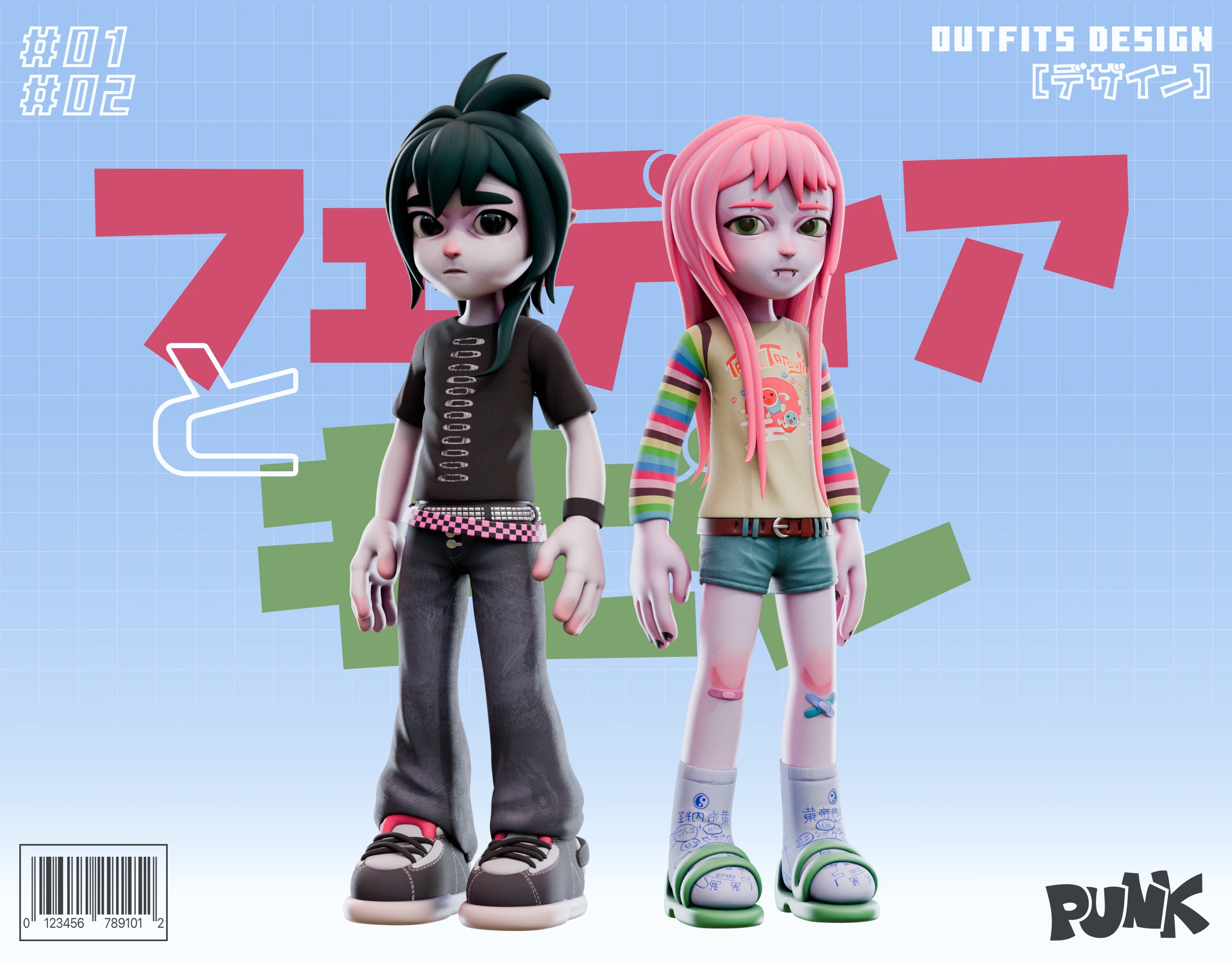 FEDYA and HIZESHI — Изображение №1 — Иллюстрация, 3D на Dprofile