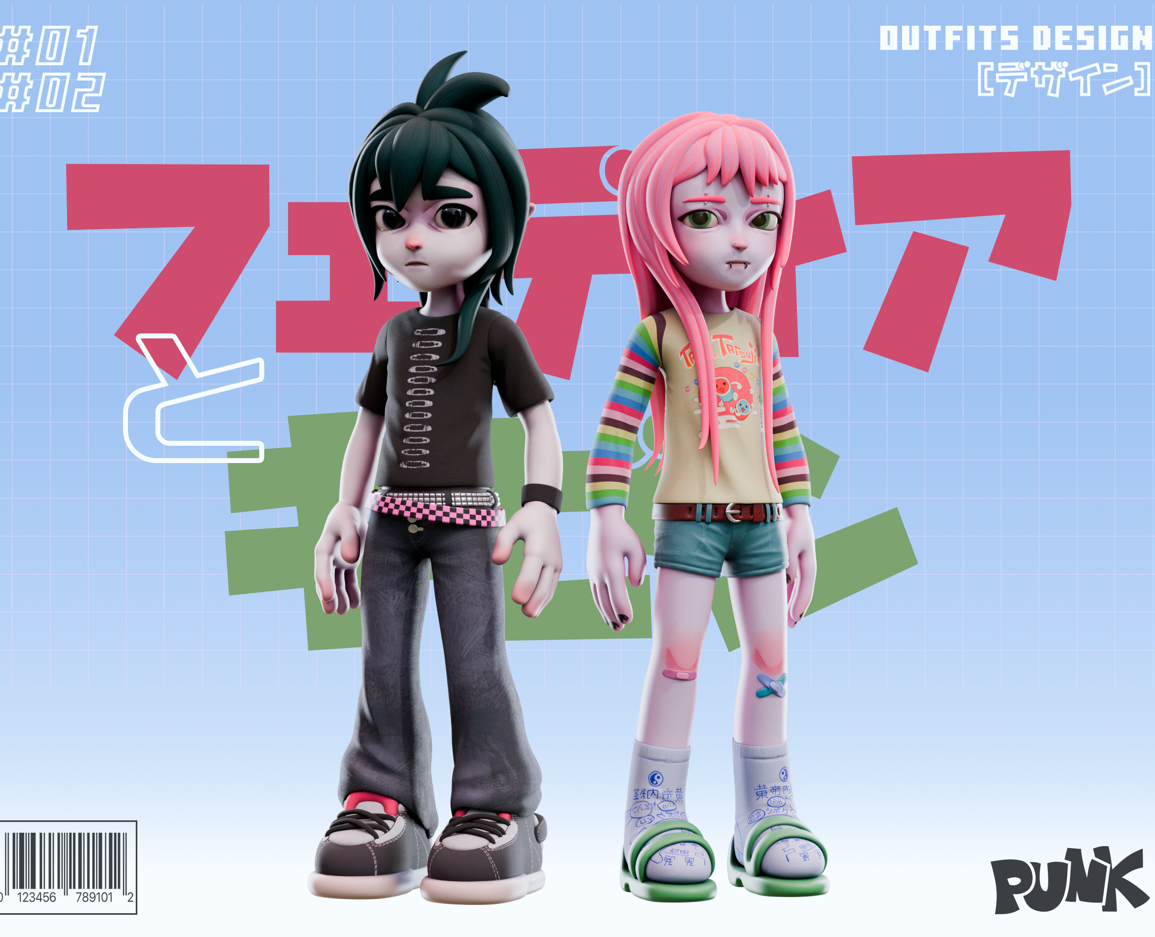 FEDYA and HIZESHI — Иллюстрация, 3D на Dprofile