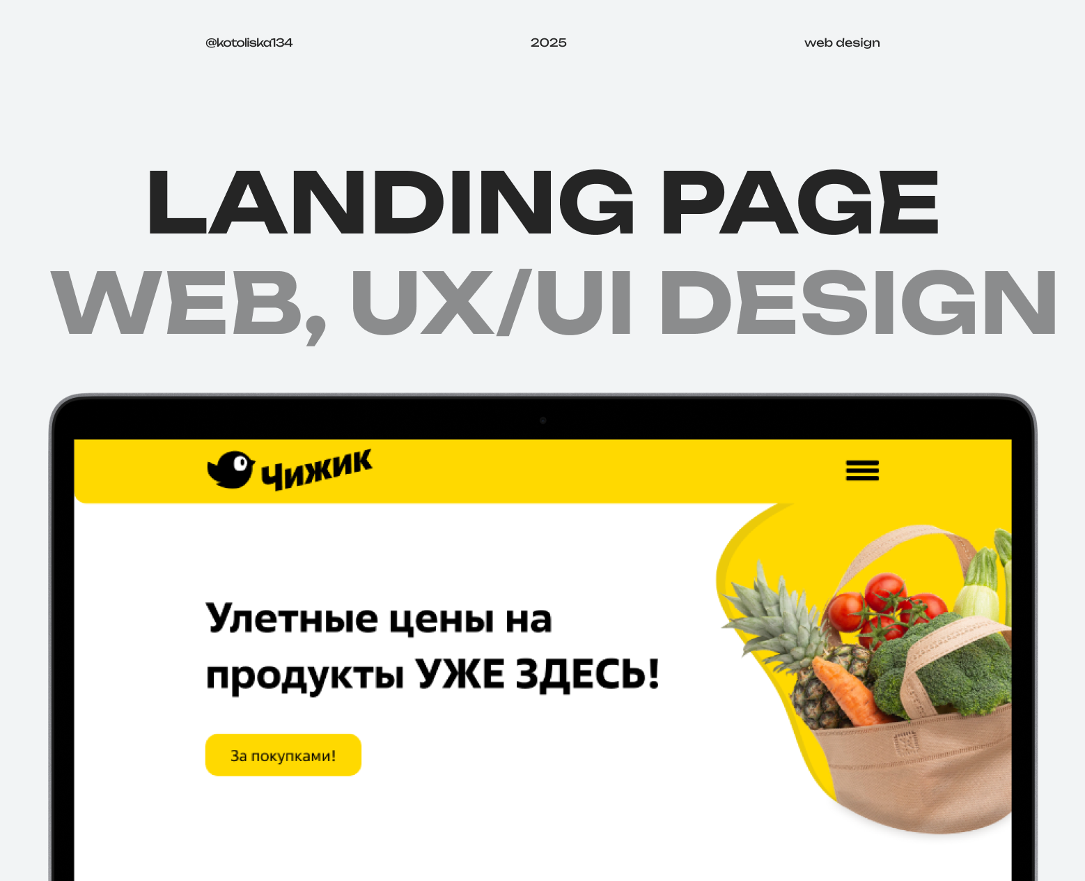 Дизайн лендинга — Интерфейсы на Dprofile