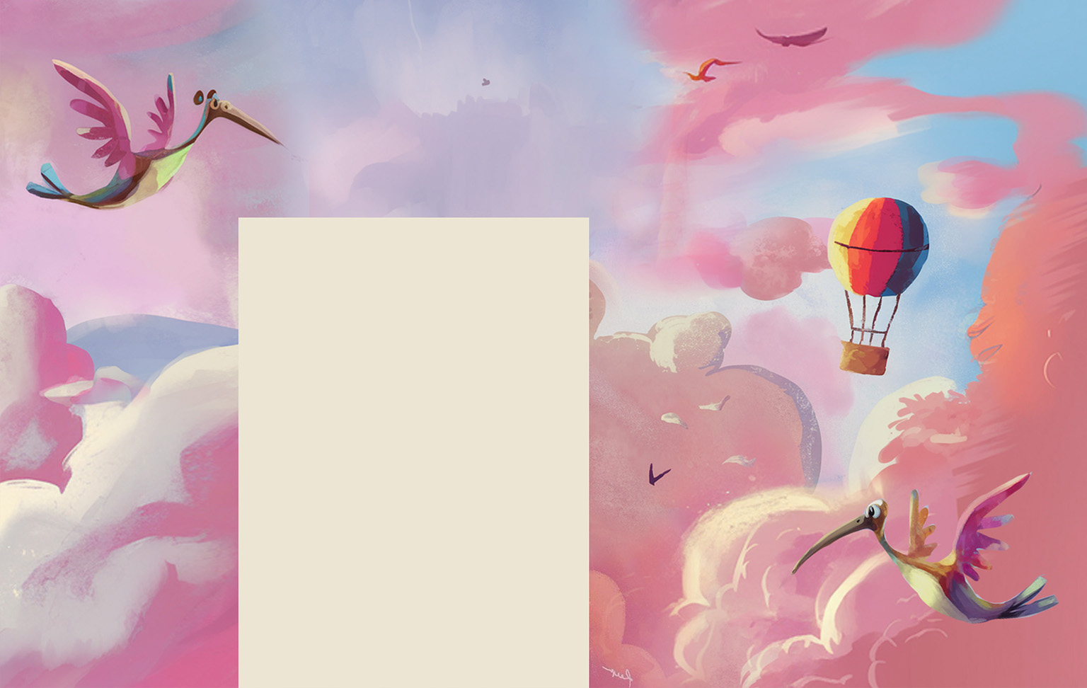 Роспись стены в детском центре «Полёт мечты» (6 метров) — Изображение №5 — Иллюстрация на Dprofile