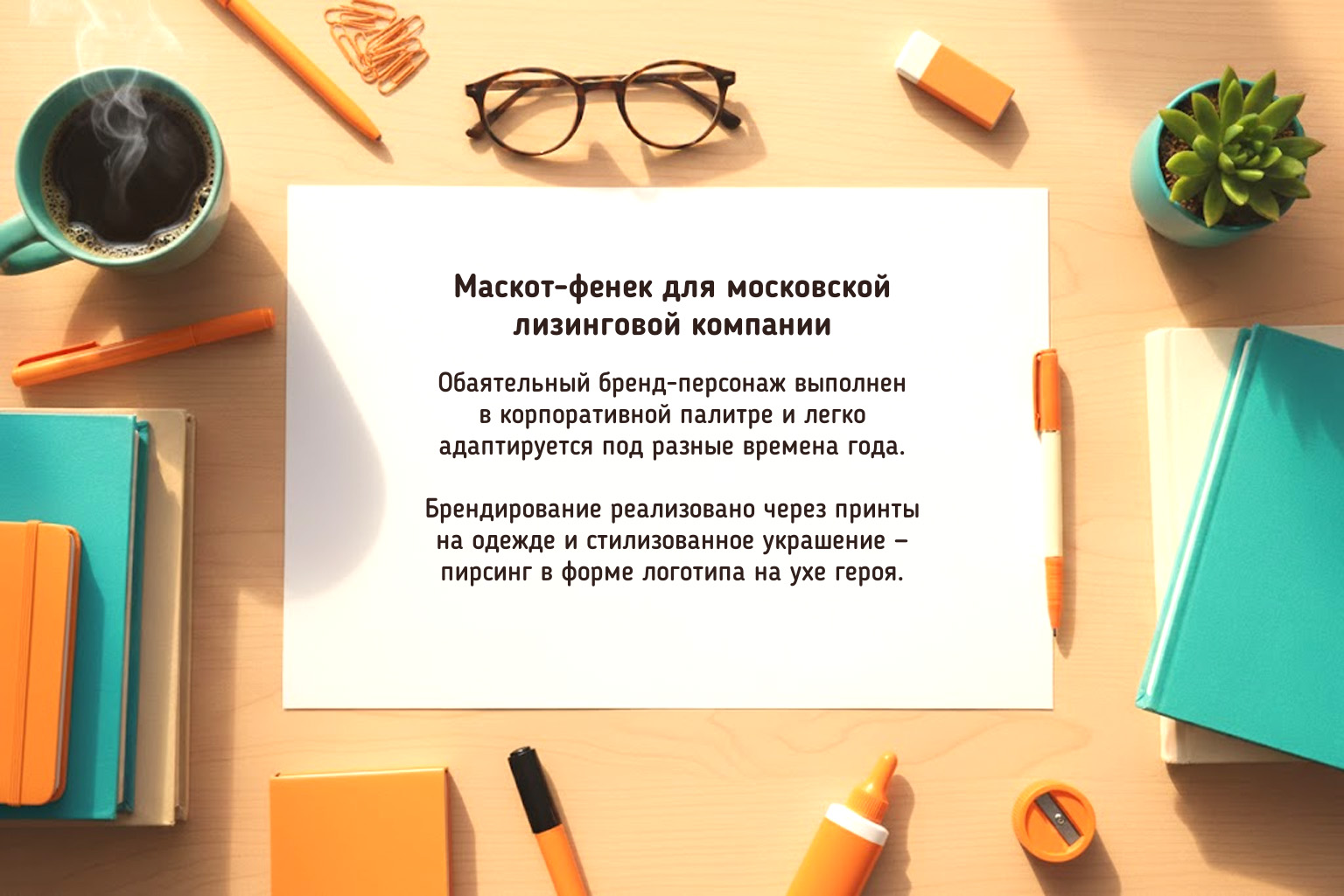 Бренд-персонаж фенек для лизинга | От скетчей до мерча — Изображение №2 — Брендинг, Иллюстрация на Dprofile