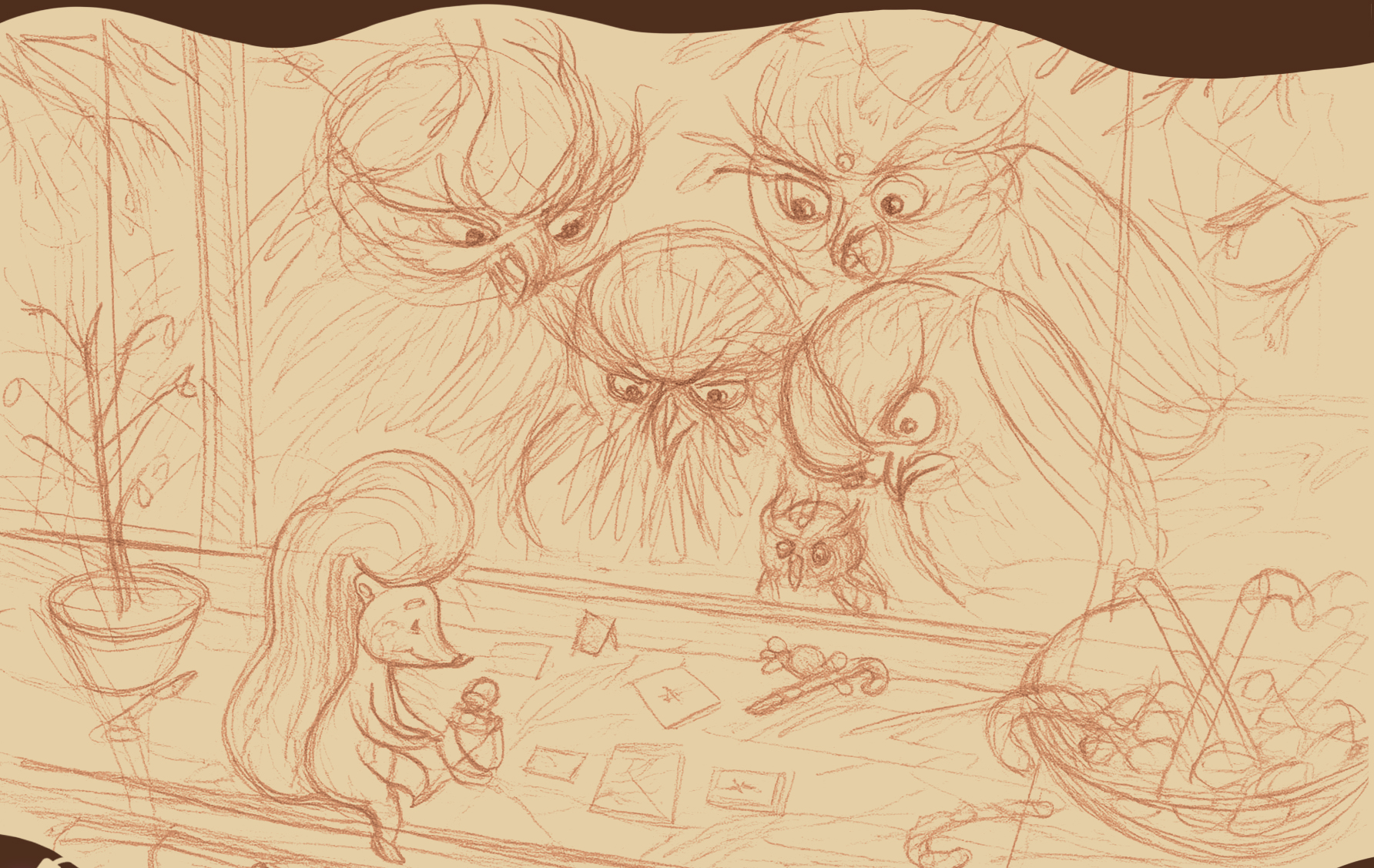 Зимняя ностальгия: авторские новогодние персонажи — Изображение №8 — Иллюстрация на Dprofile