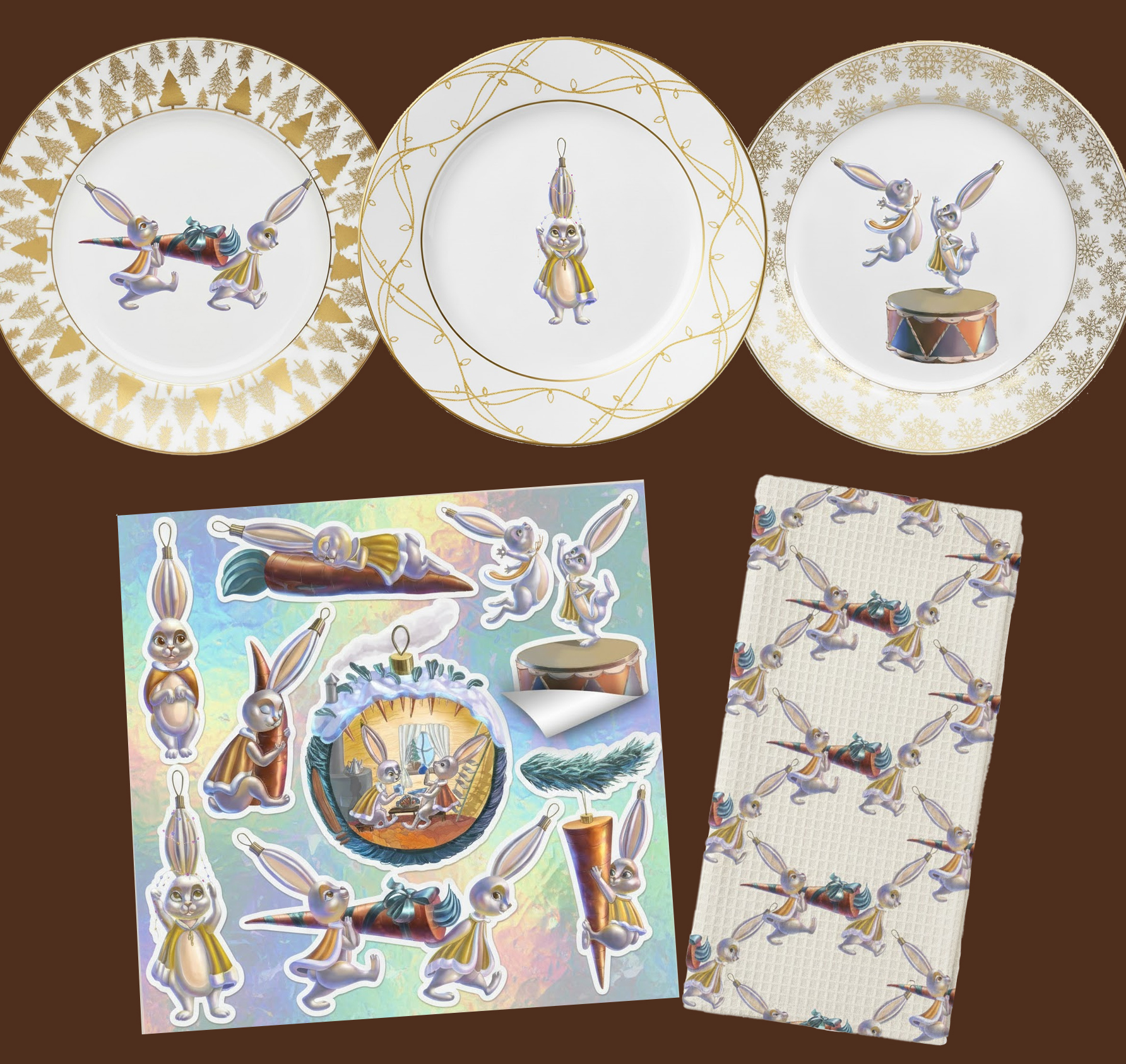 Зимняя ностальгия: авторские новогодние персонажи — Изображение №15 — Иллюстрация на Dprofile