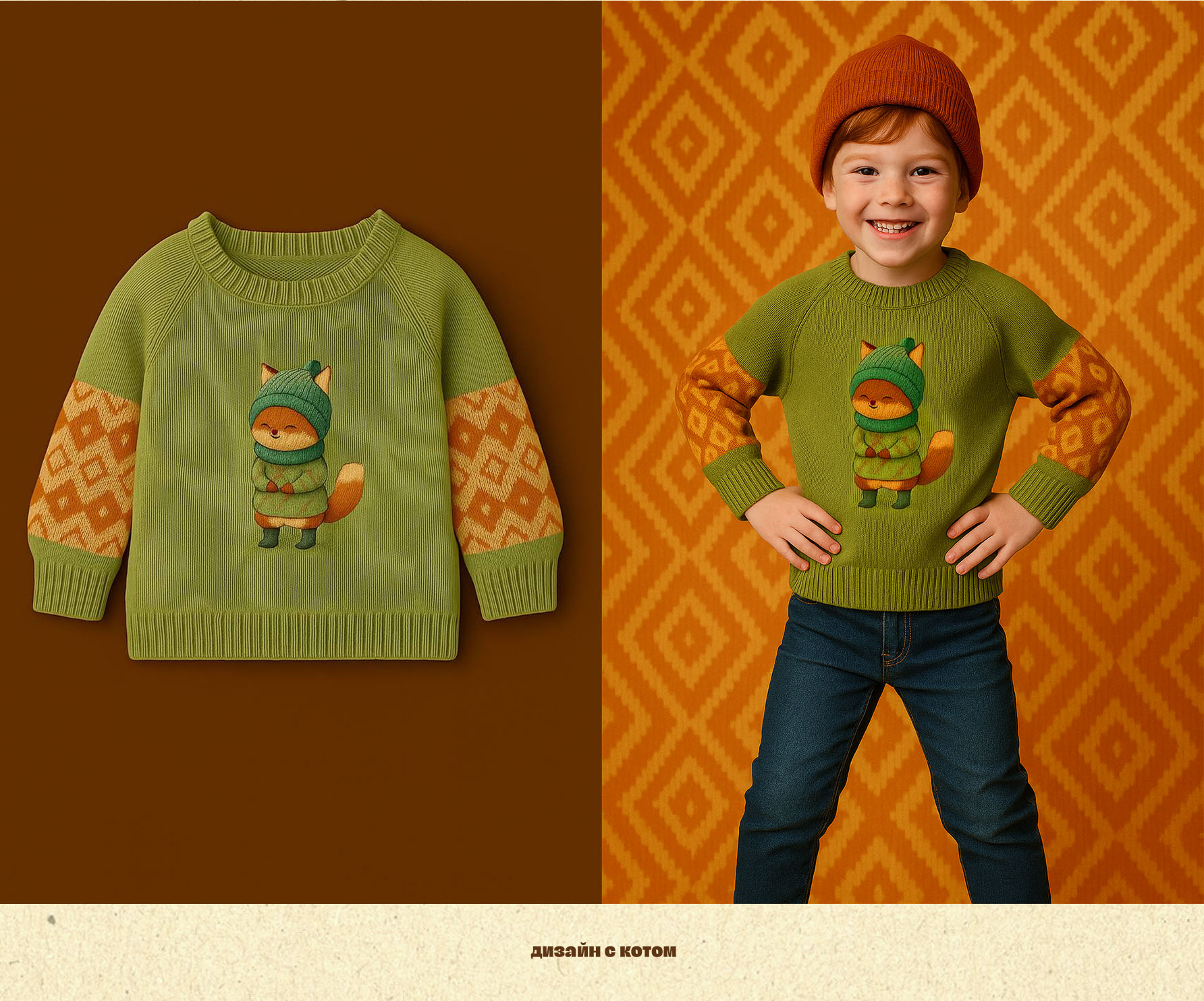 Лесные сказки: концепт детской коллекции свитеров — Изображение №11 — Иллюстрация на Dprofile