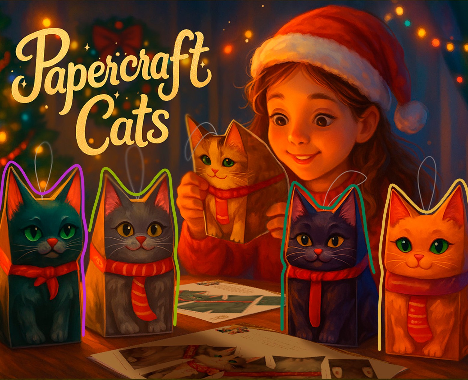 Новогодний интерактив: 3D-игрушки для парк-отеля на Dprofile