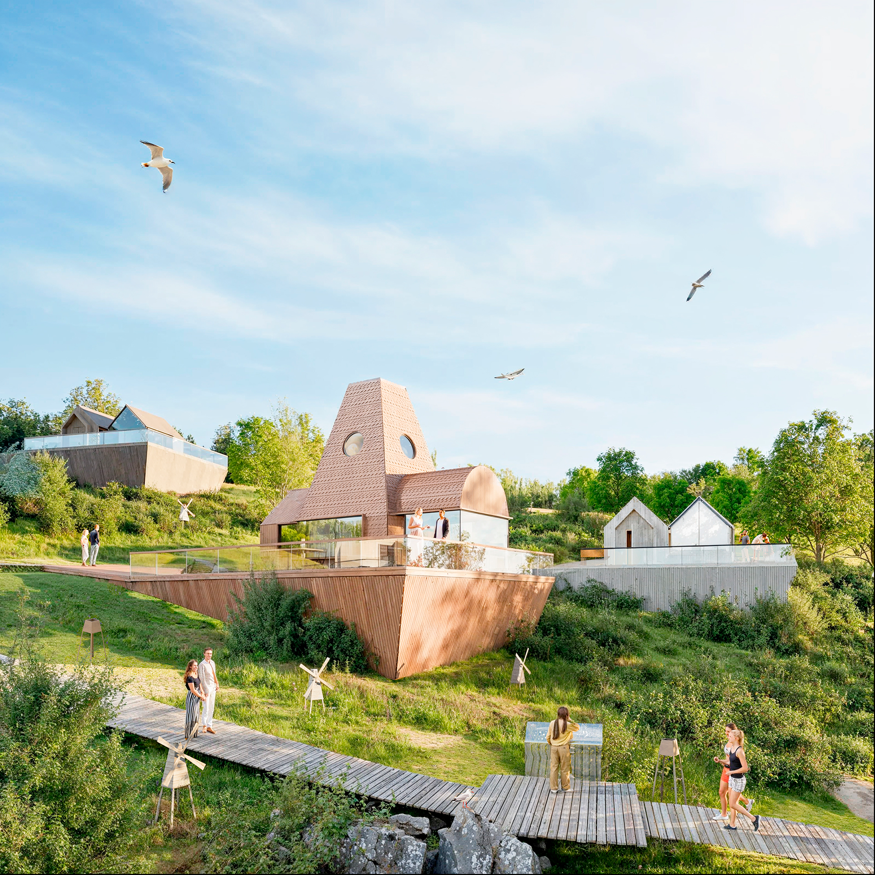 Мельница | Глэмпинг — Изображение №8 — Архитектура на Dprofile