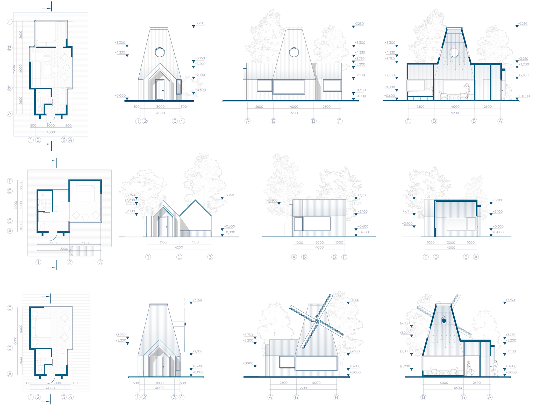 Мельница | Глэмпинг — Изображение №13 — Архитектура на Dprofile