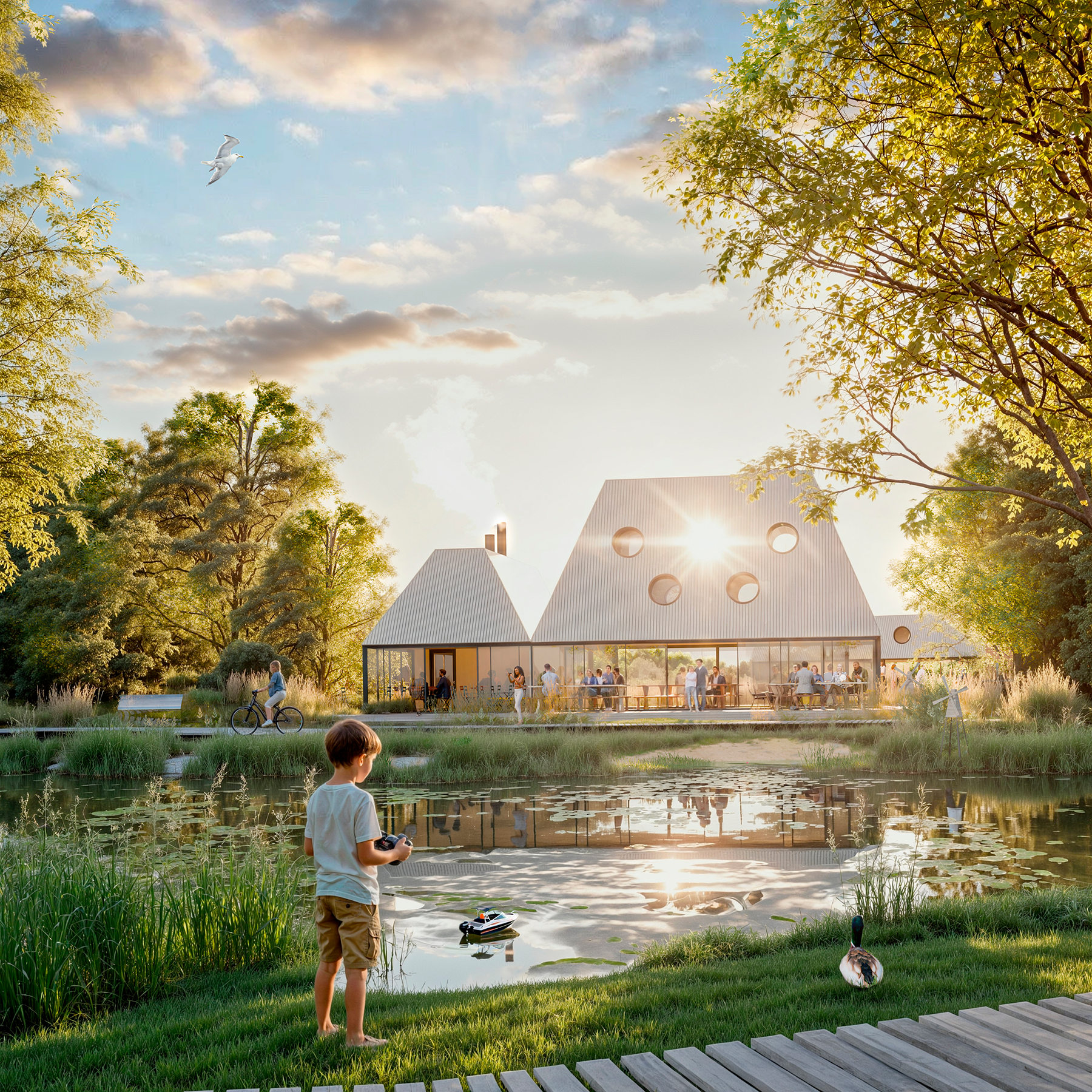 Мельница | Глэмпинг — Изображение №6 — Архитектура на Dprofile