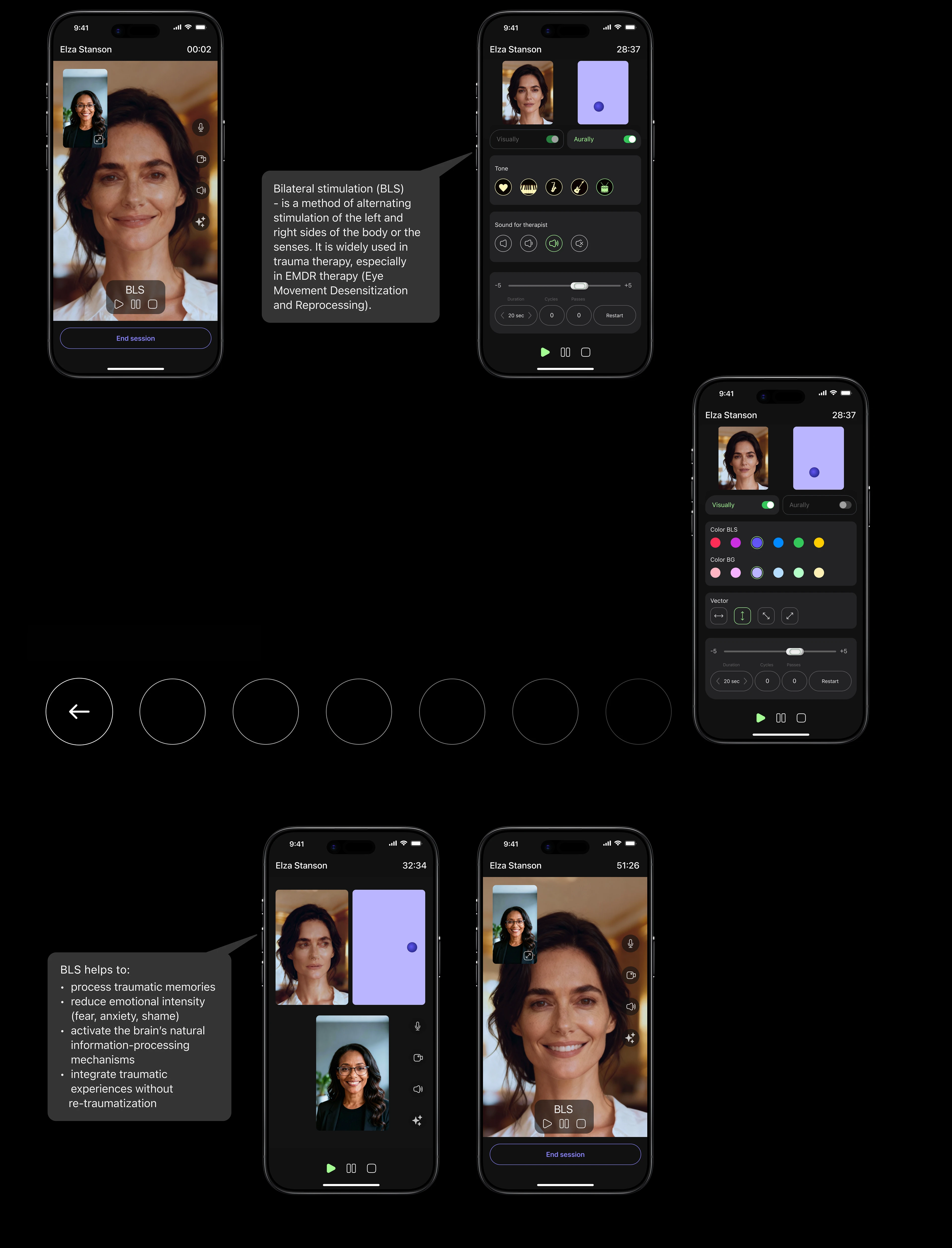 Omi - мобильное приложение для психологов и клиентов — Изображение №10 — Интерфейсы на Dprofile