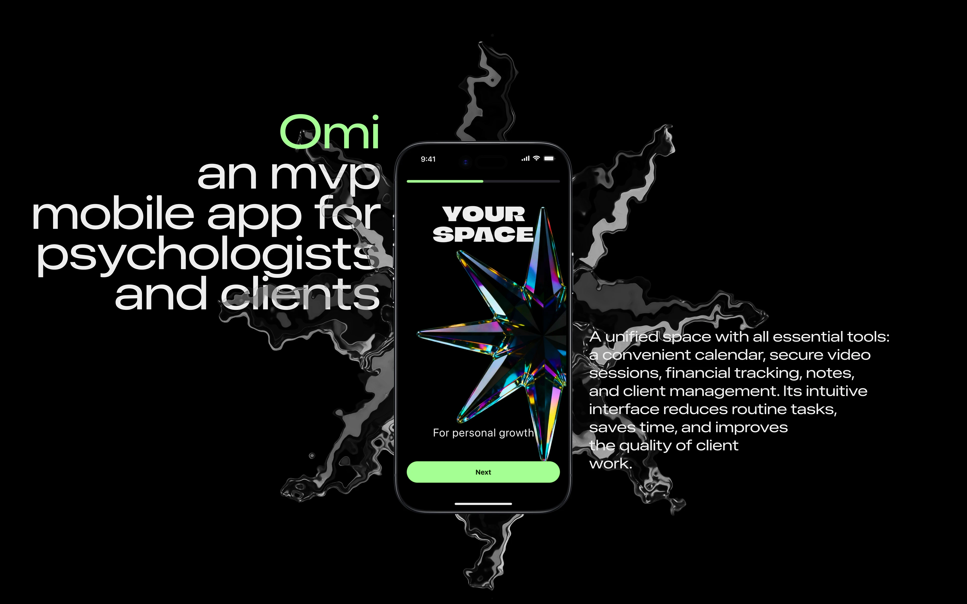 Omi - мобильное приложение для психологов и клиентов — Изображение №1 — Интерфейсы на Dprofile