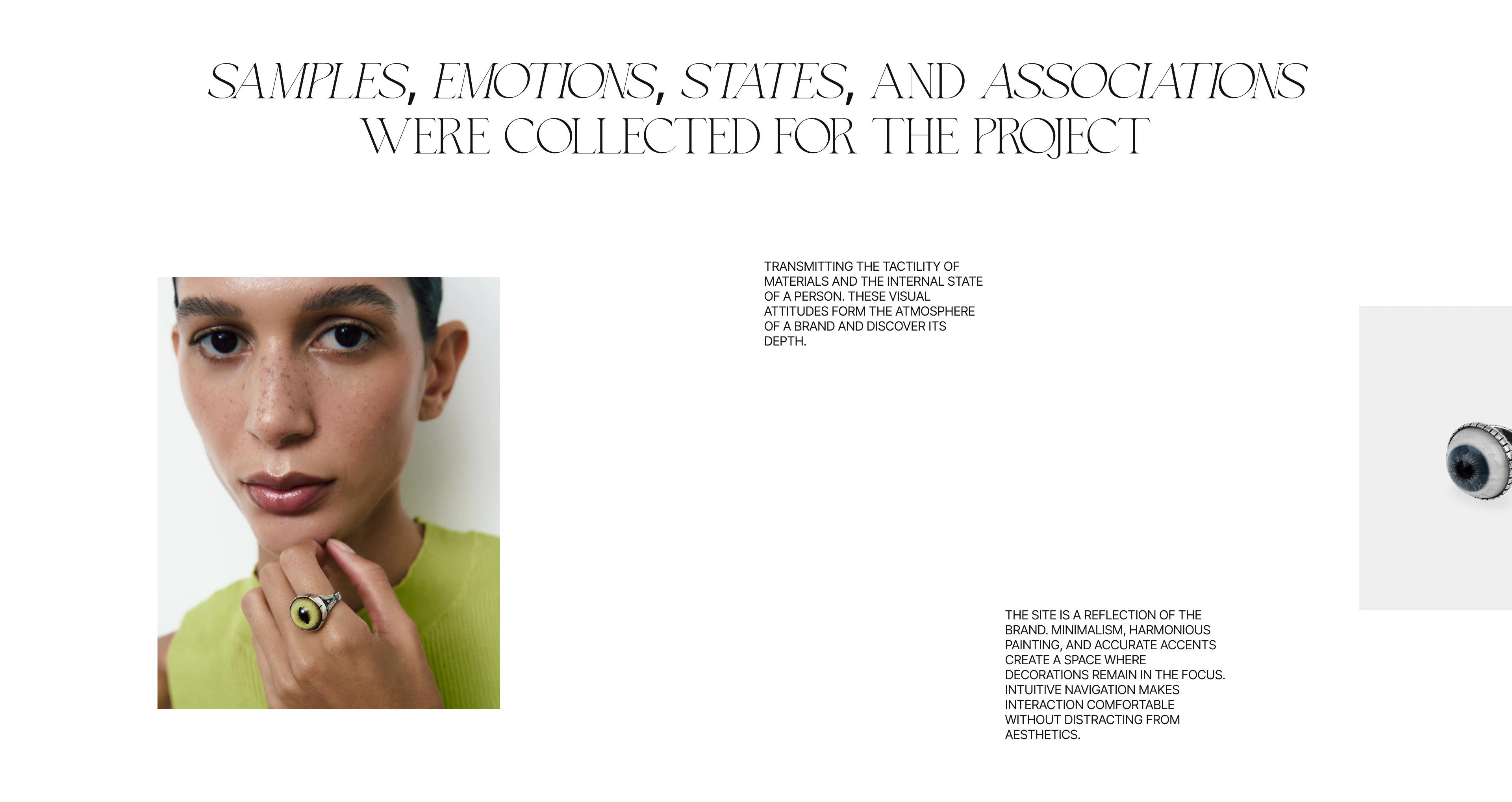 Jewelry e - commerce website — Изображение №2 — Интерфейсы на Dprofile