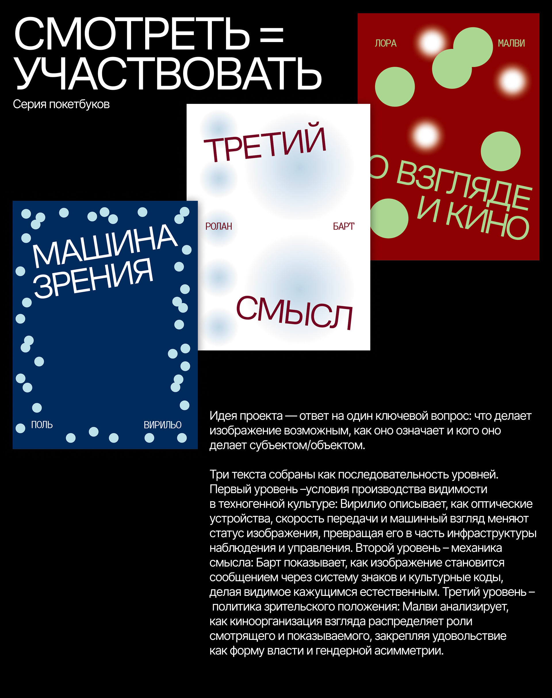 Смотреть = участвовать / Серия покетбуков — Изображение №1 — Графика на Dprofile