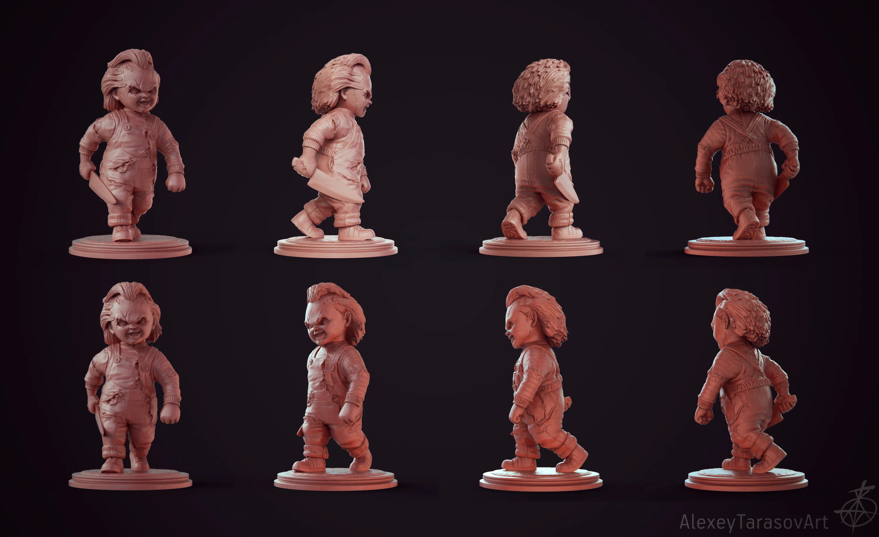 Chucky — Изображение №6 — Иллюстрация, 3D на Dprofile