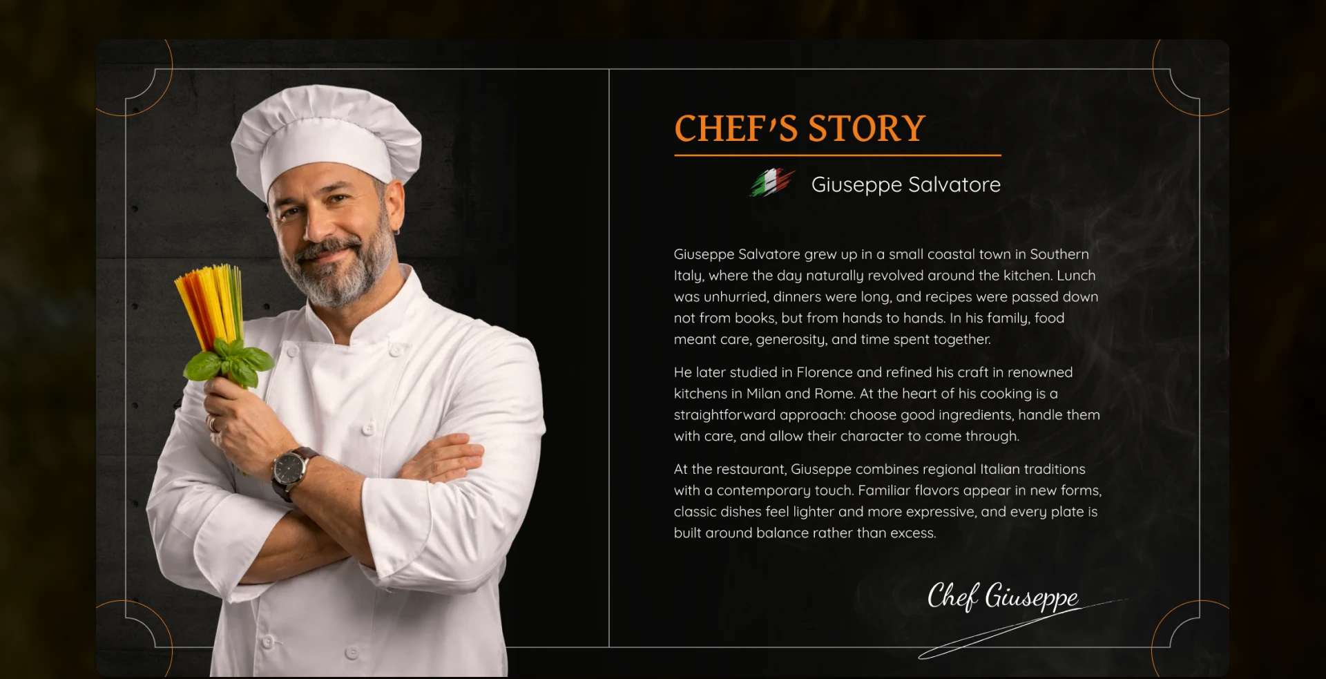 Презентация и меню итальянского ресторана — Изображение №4 — Брендинг, Маркетинг на Dprofile