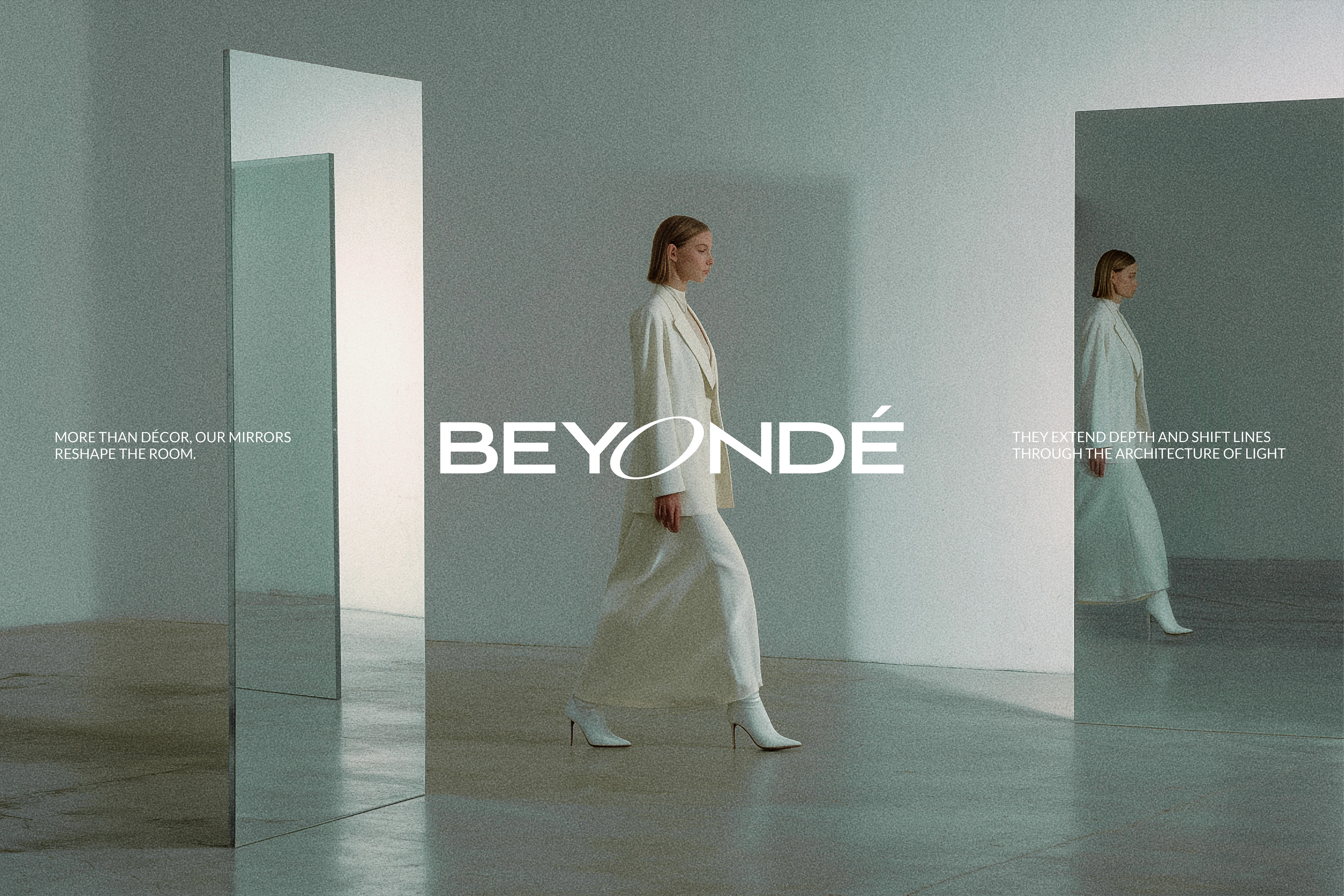 BEYONDÉ | Айдентика для бренда интерьерных зеркал — Изображение №3 — Брендинг, Графика на Dprofile