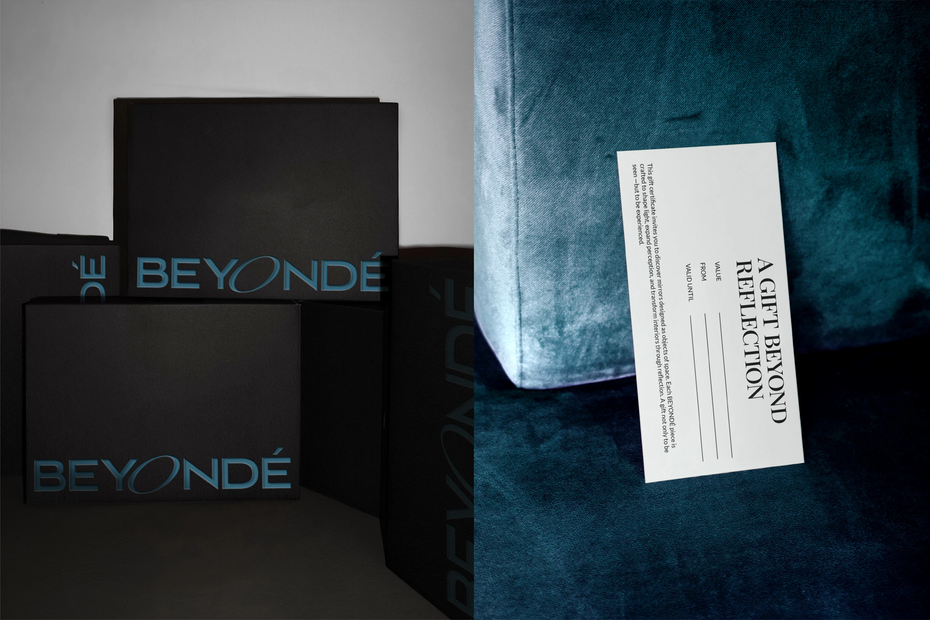 BEYONDÉ | Айдентика для бренда интерьерных зеркал — Изображение №8 — Брендинг, Графика на Dprofile