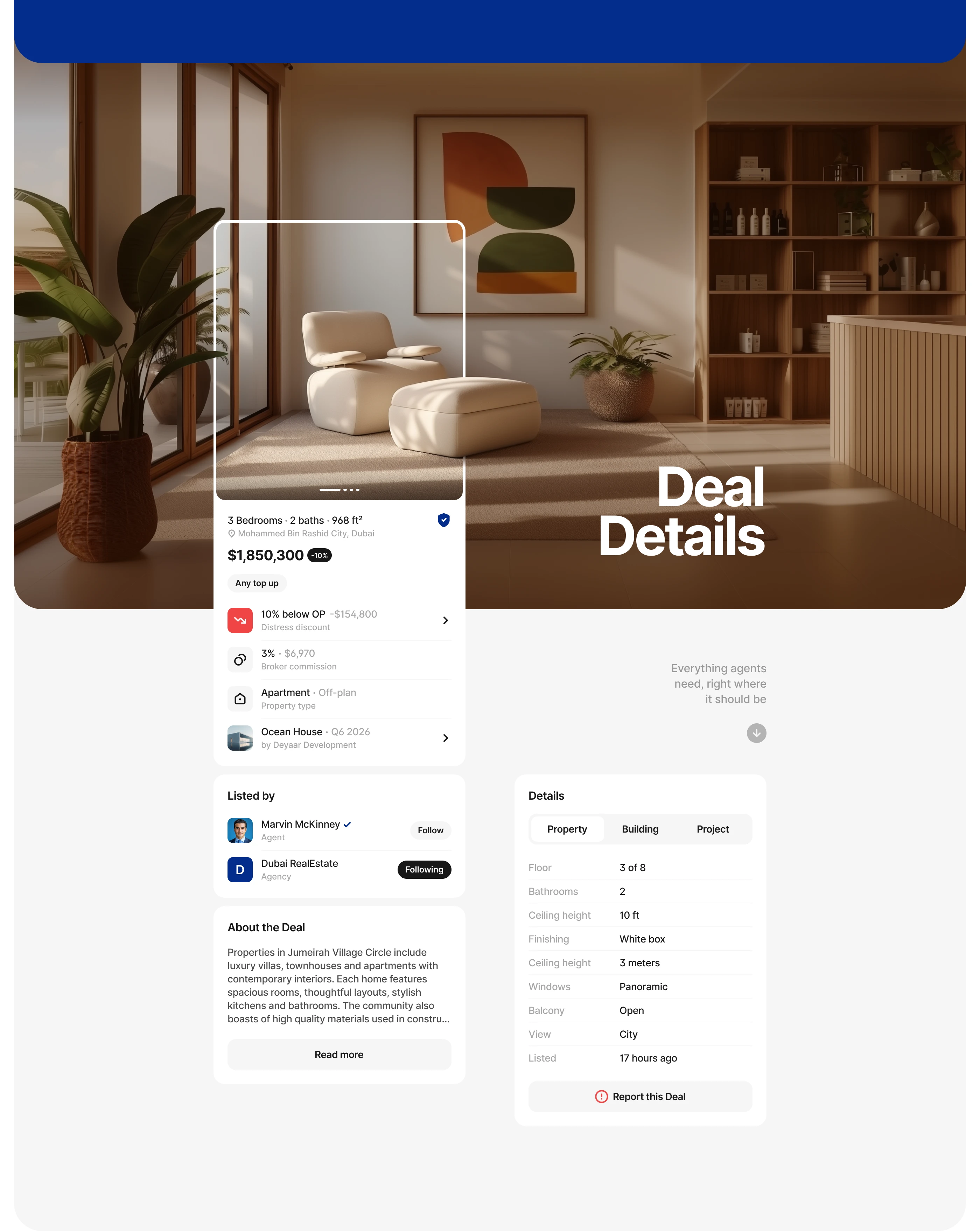 Behomes — Real Estate Mobile App • UX UI — Изображение №14 — Интерфейсы на Dprofile