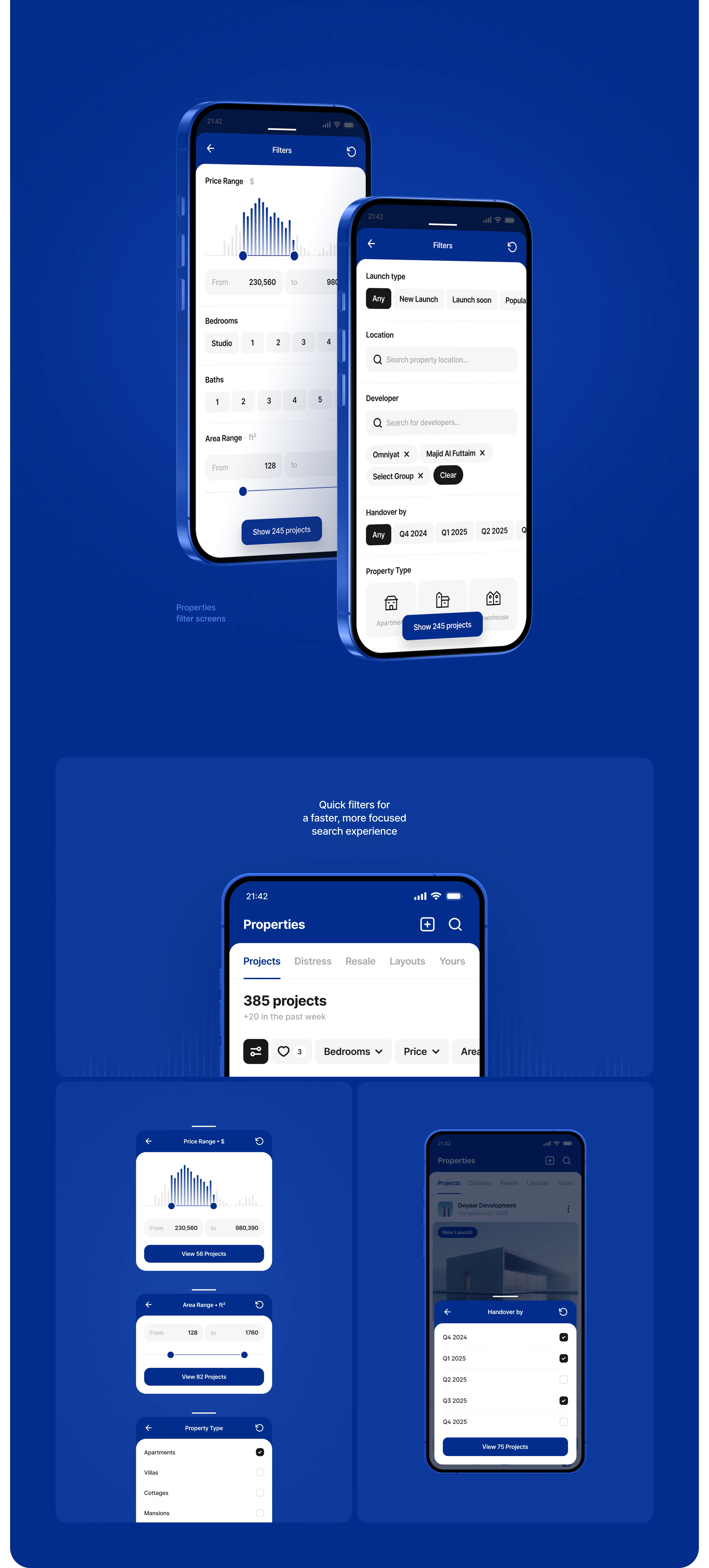 Behomes — Real Estate Mobile App • UX UI — Изображение №7 — Интерфейсы на Dprofile