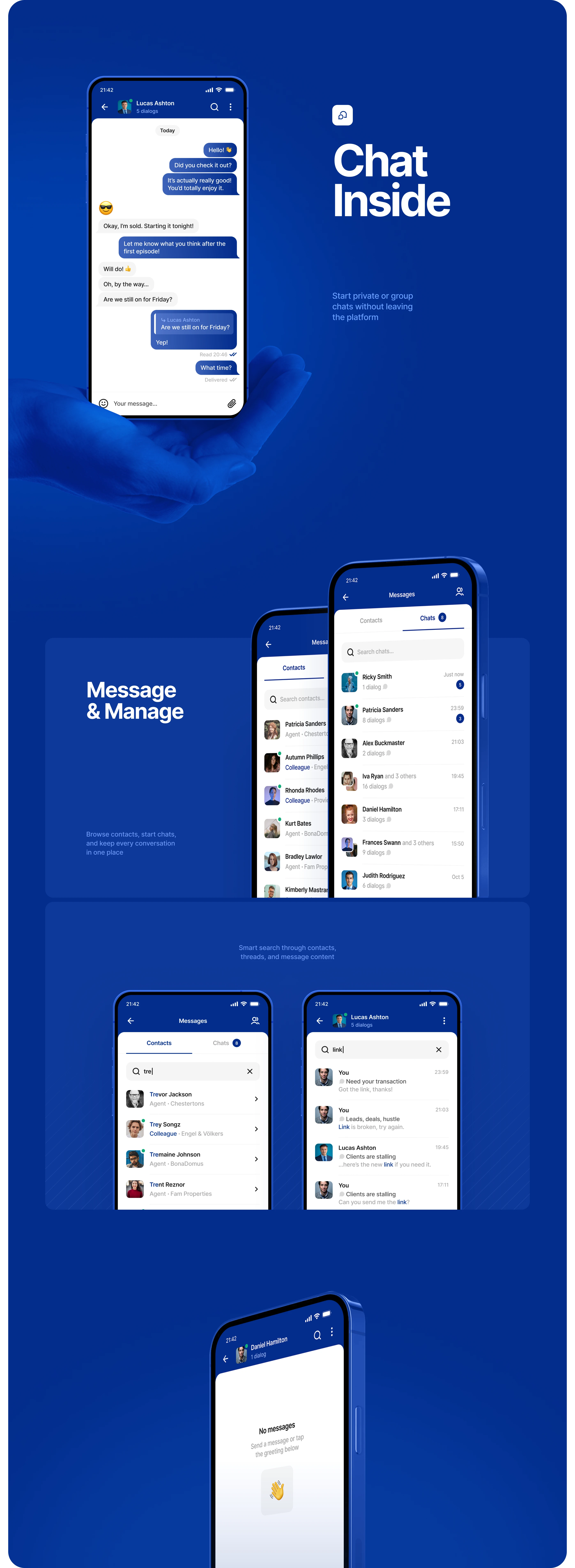 Behomes — Real Estate Mobile App • UX UI — Изображение №17 — Интерфейсы на Dprofile