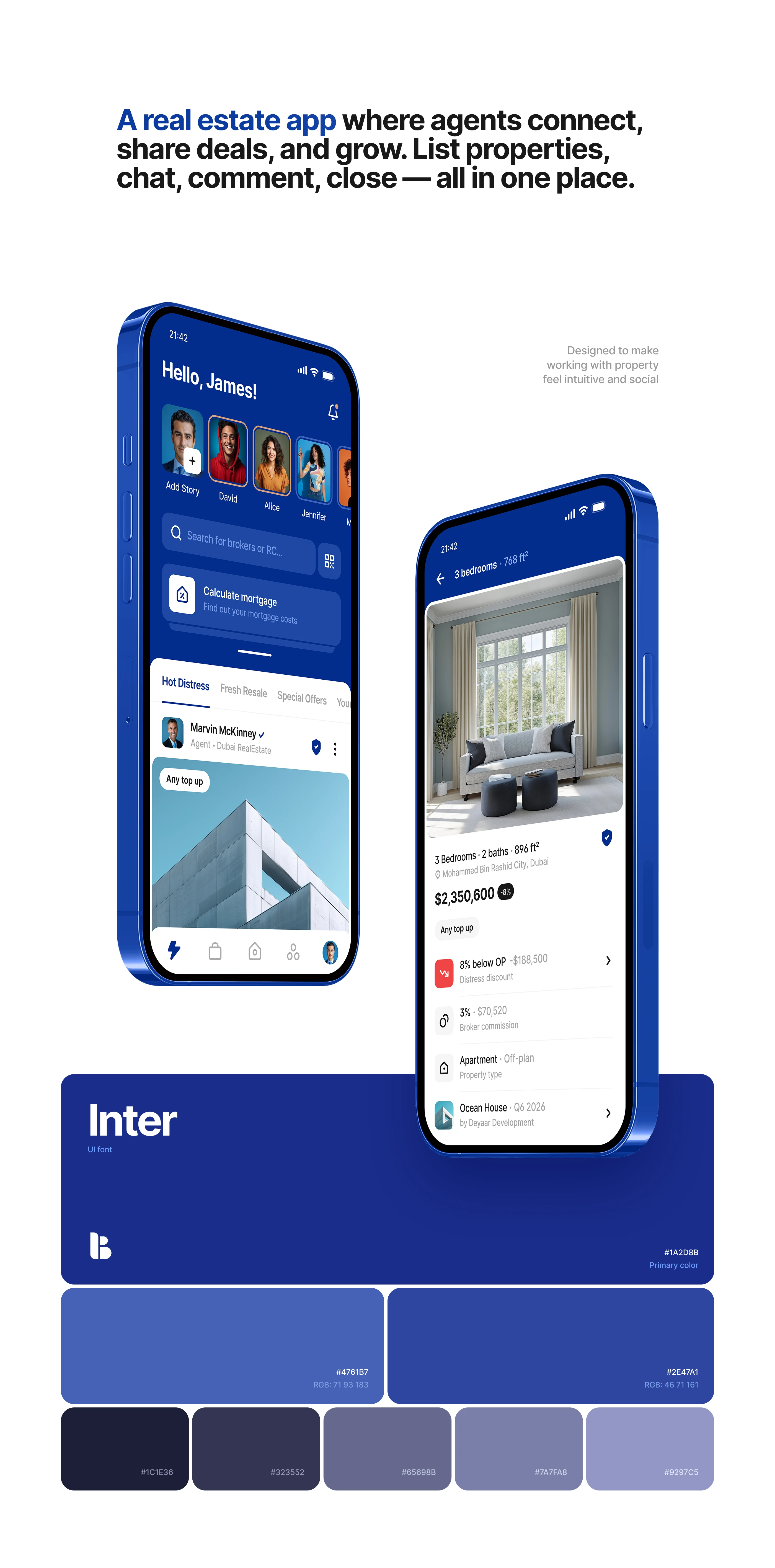 Behomes — Real Estate Mobile App • UX UI — Изображение №2 — Интерфейсы на Dprofile