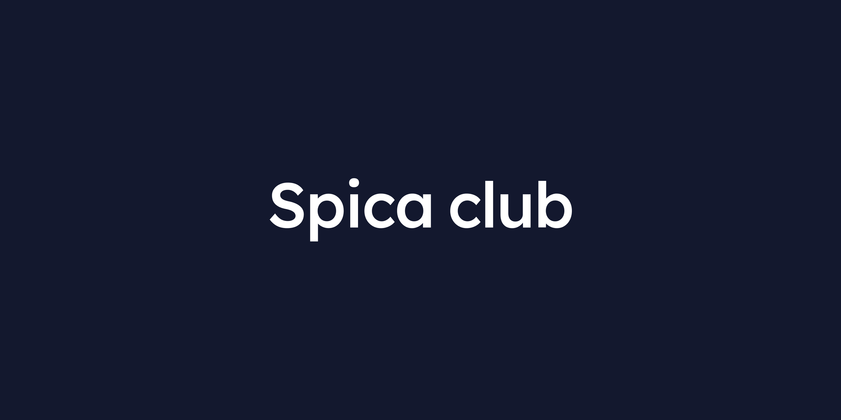 Spica.club | social media identity — Изображение №3 — Брендинг на Dprofile