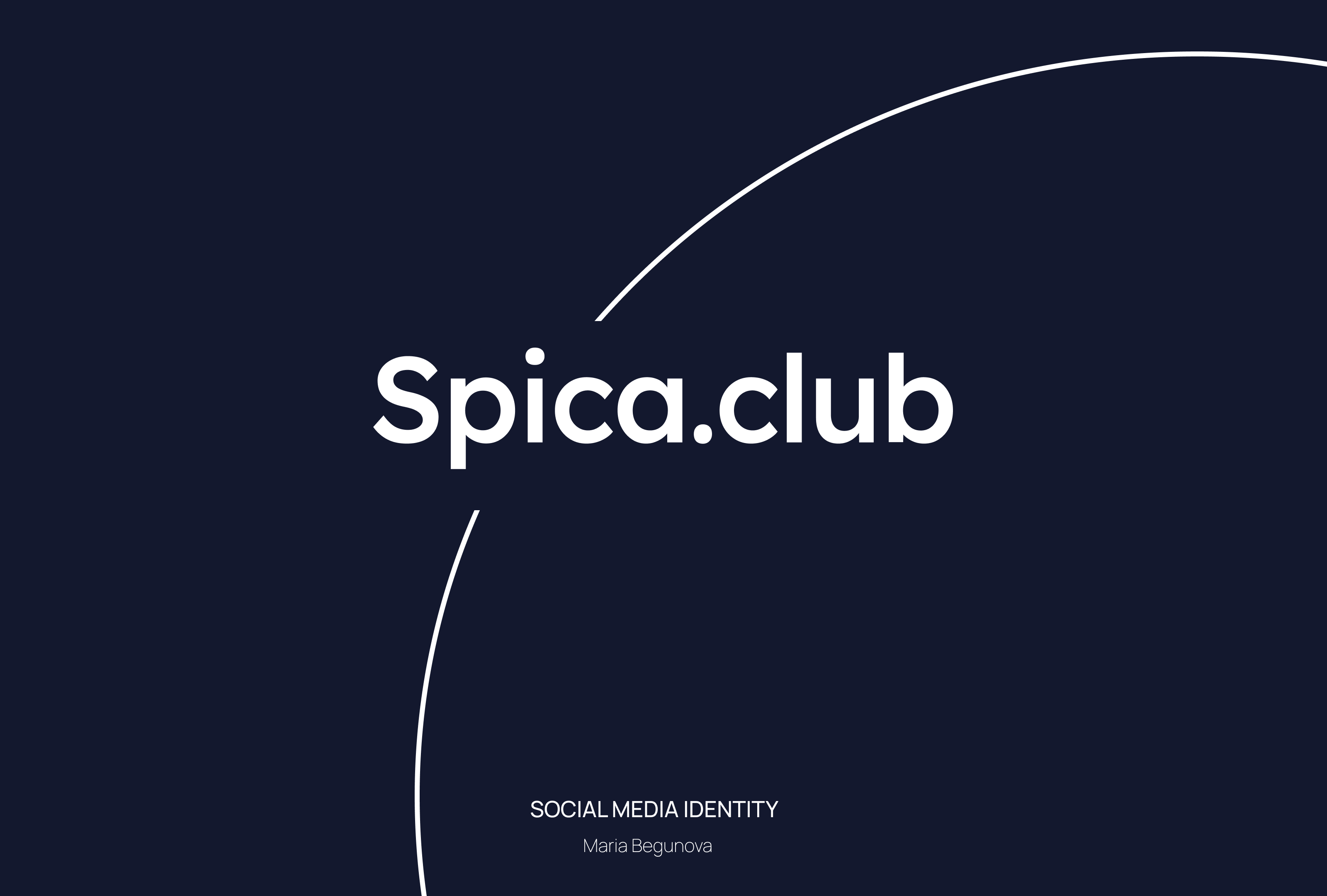 Spica.club | social media identity — Изображение №1 — Брендинг на Dprofile