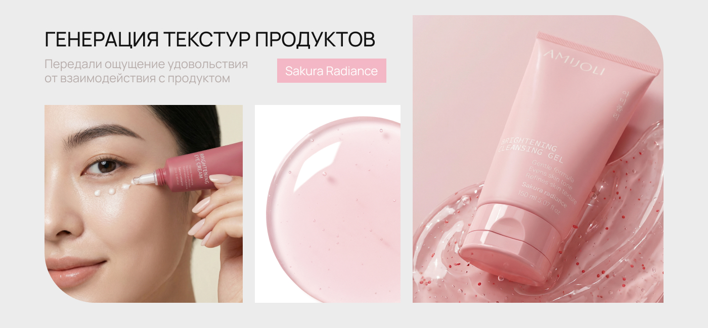 Создание нейроконтента и дизайн для косметического бренда — Изображение №8 — Брендинг, Маркетинг на Dprofile