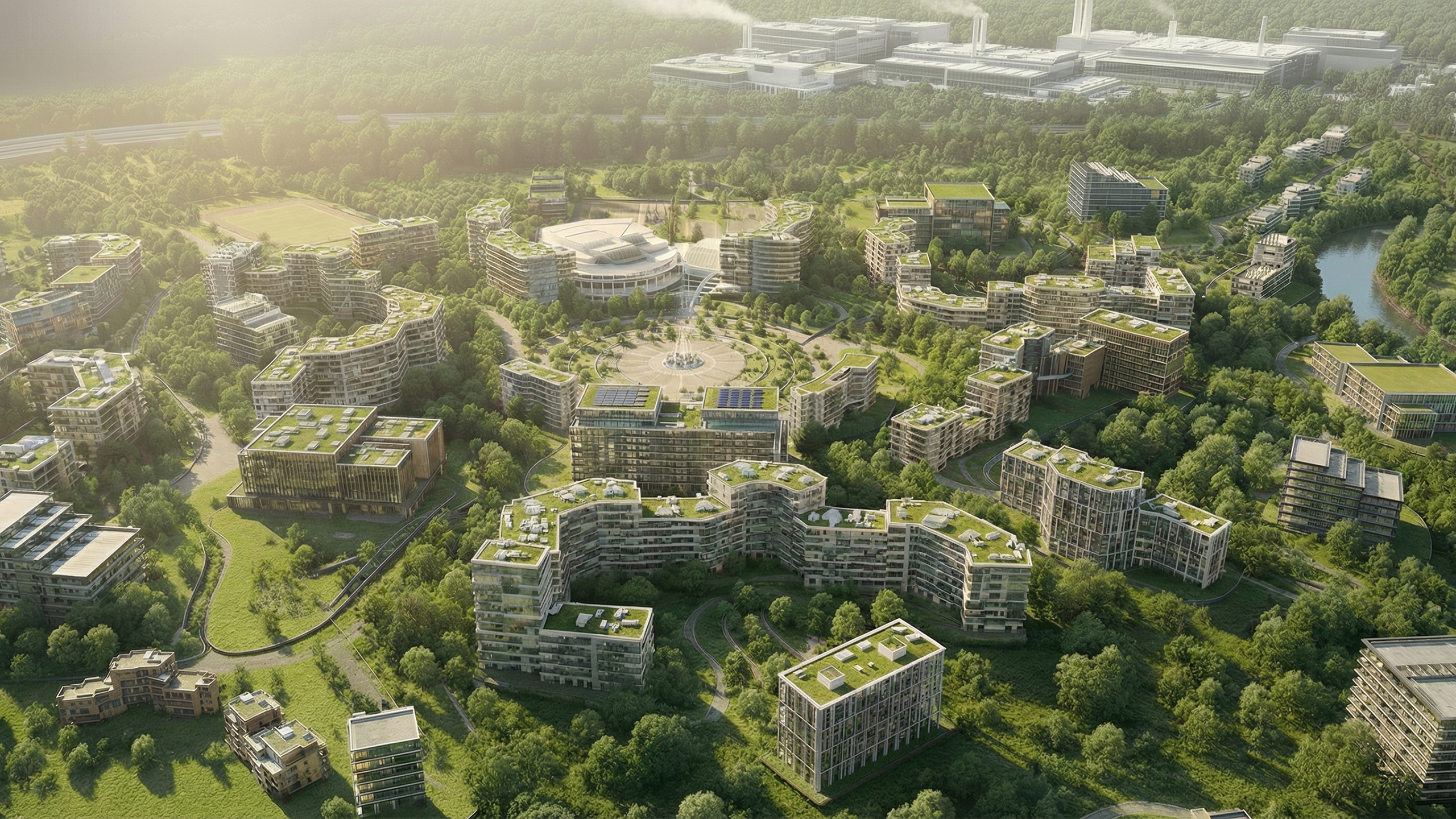 Генеральный план города-содружества «ШОС» — Изображение №7 — Архитектура на Dprofile