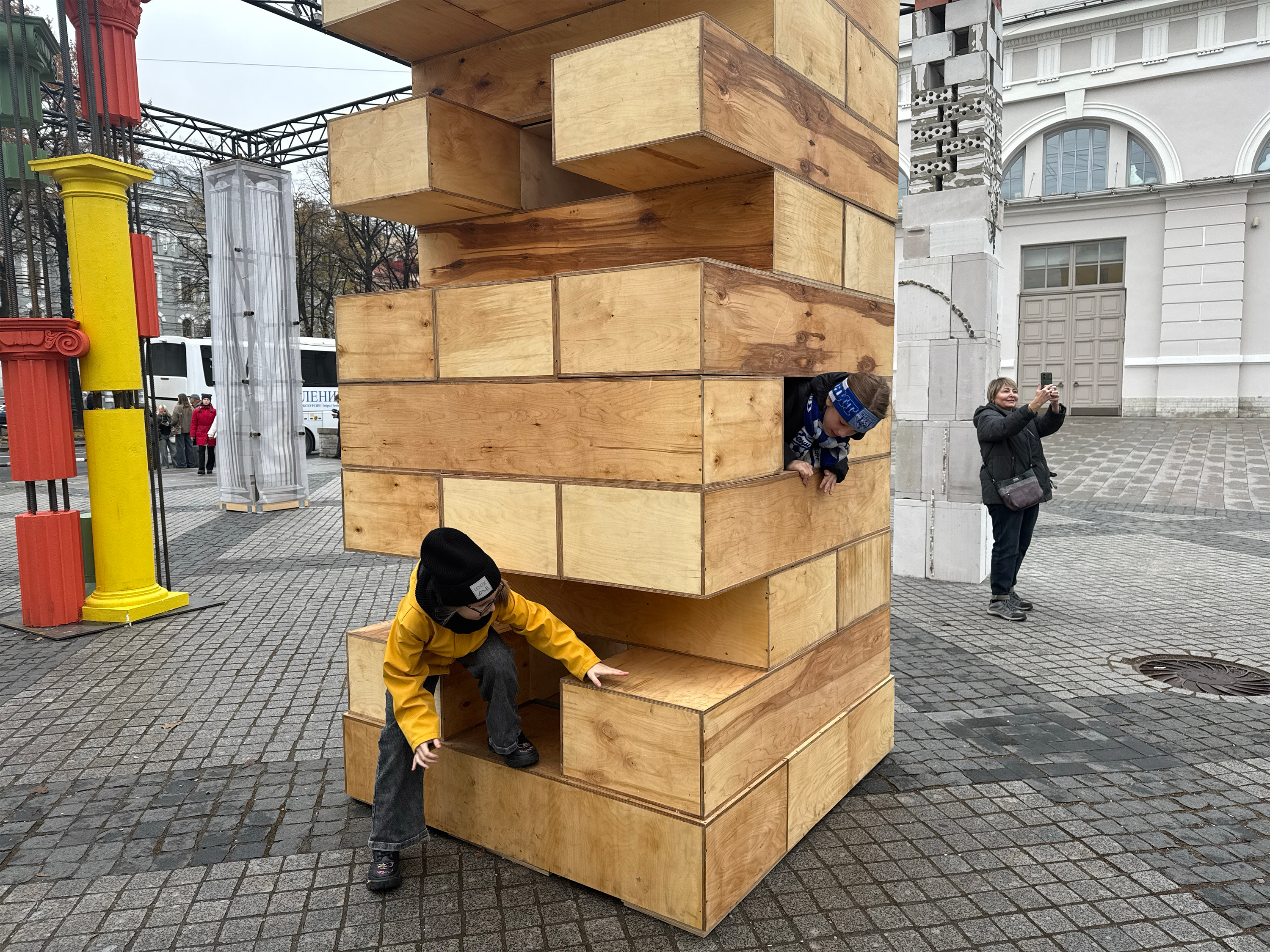 «ДЖЕНГА-ОРДЕР» арт-объект — Изображение №8 — Промдизайн, Архитектура на Dprofile