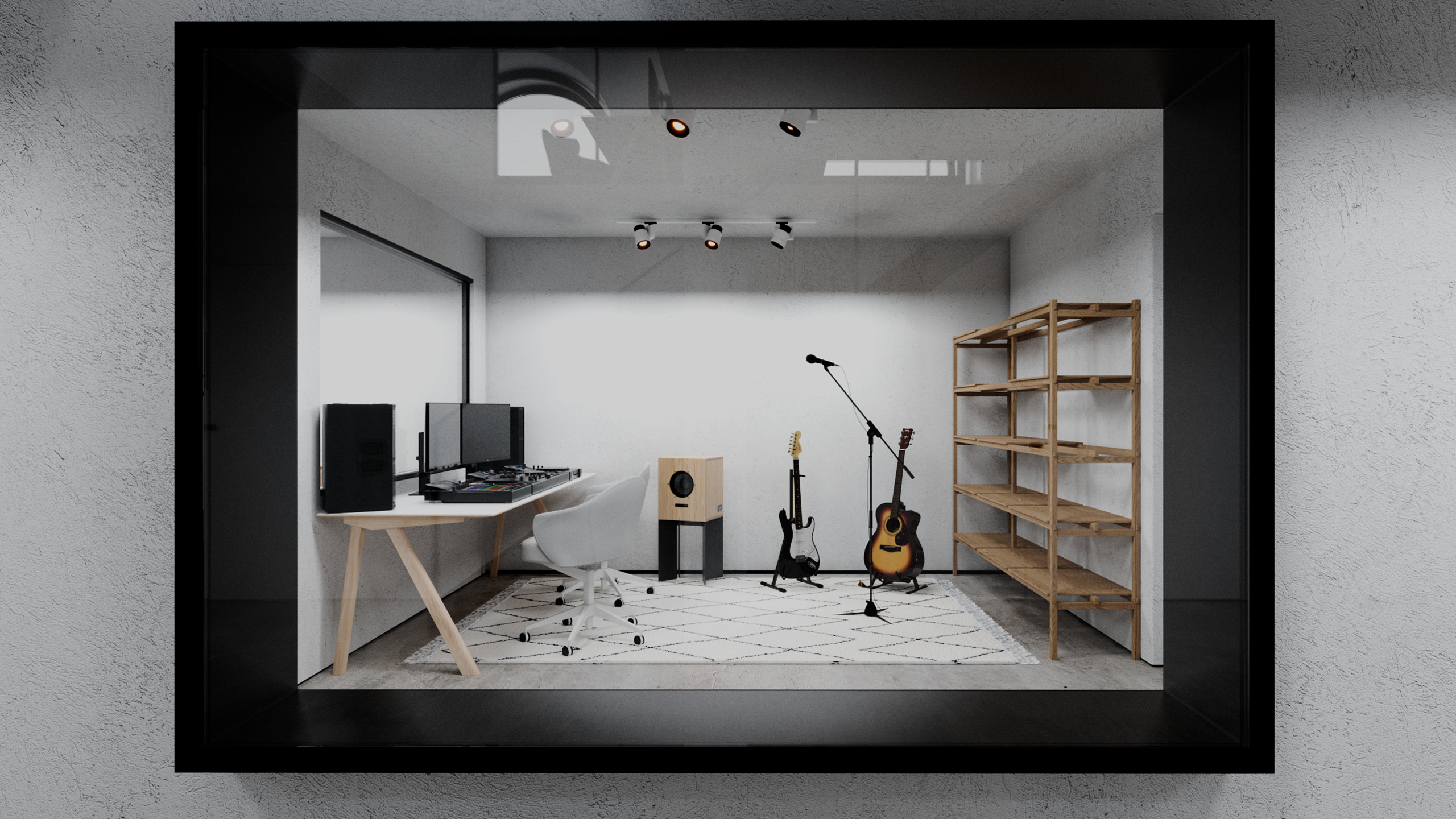 ВАЙТ НОЙЗ: Музыкальная студия — Изображение №8 — Архитектура на Dprofile
