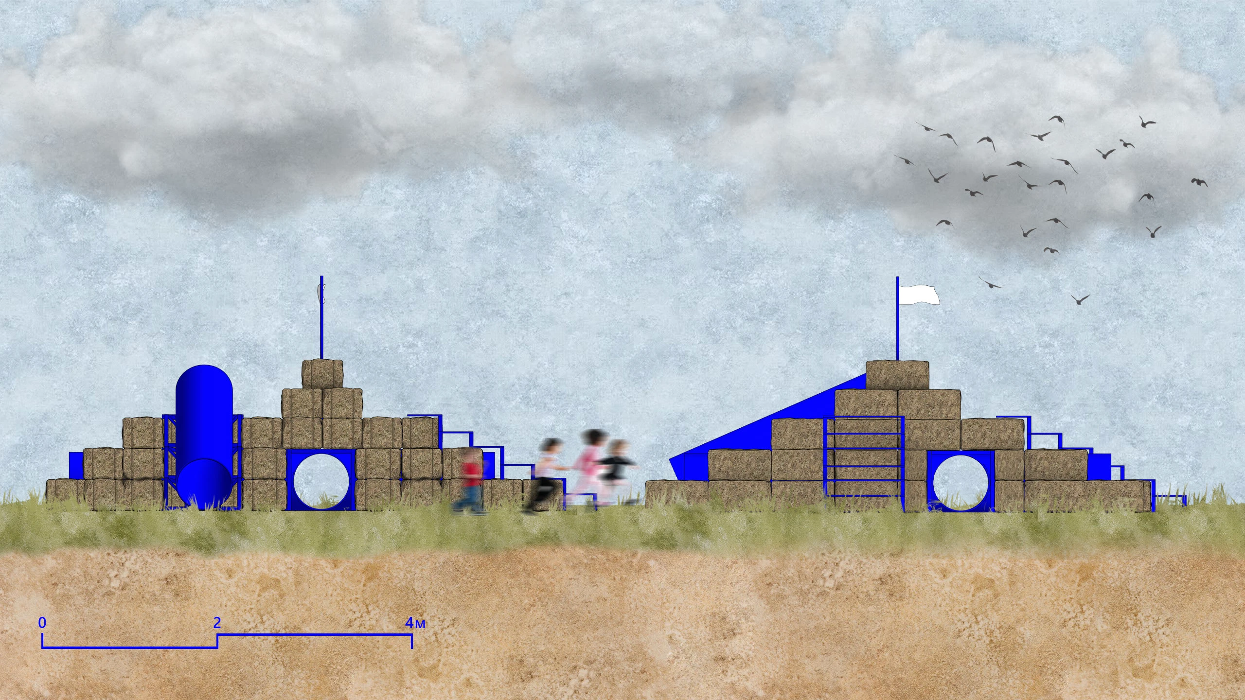 СЕНОКОС — Детская площадка — Изображение №4 — Архитектура на Dprofile
