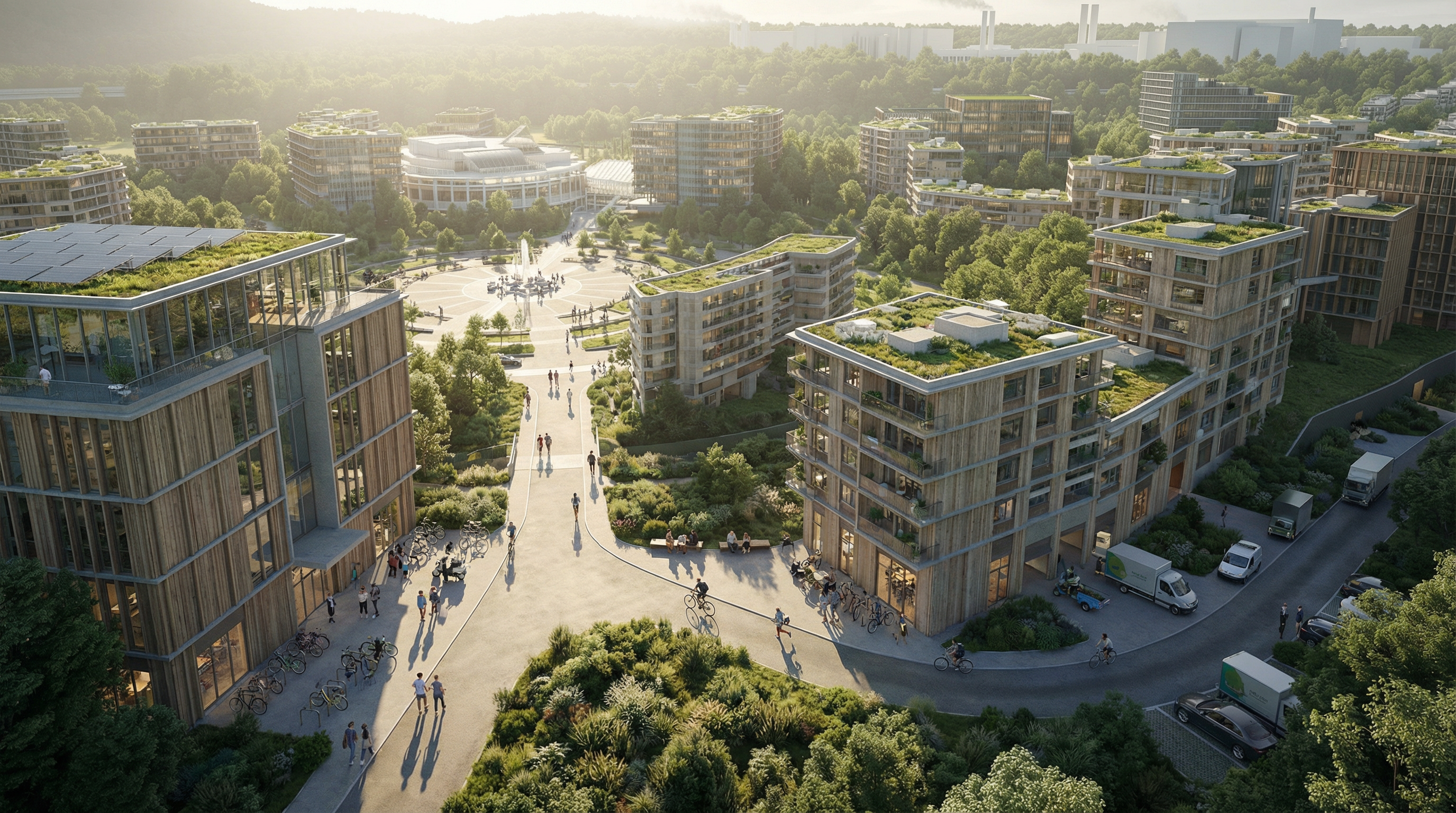 Генеральный план города-содружества «ШОС» — Изображение №8 — Архитектура на Dprofile