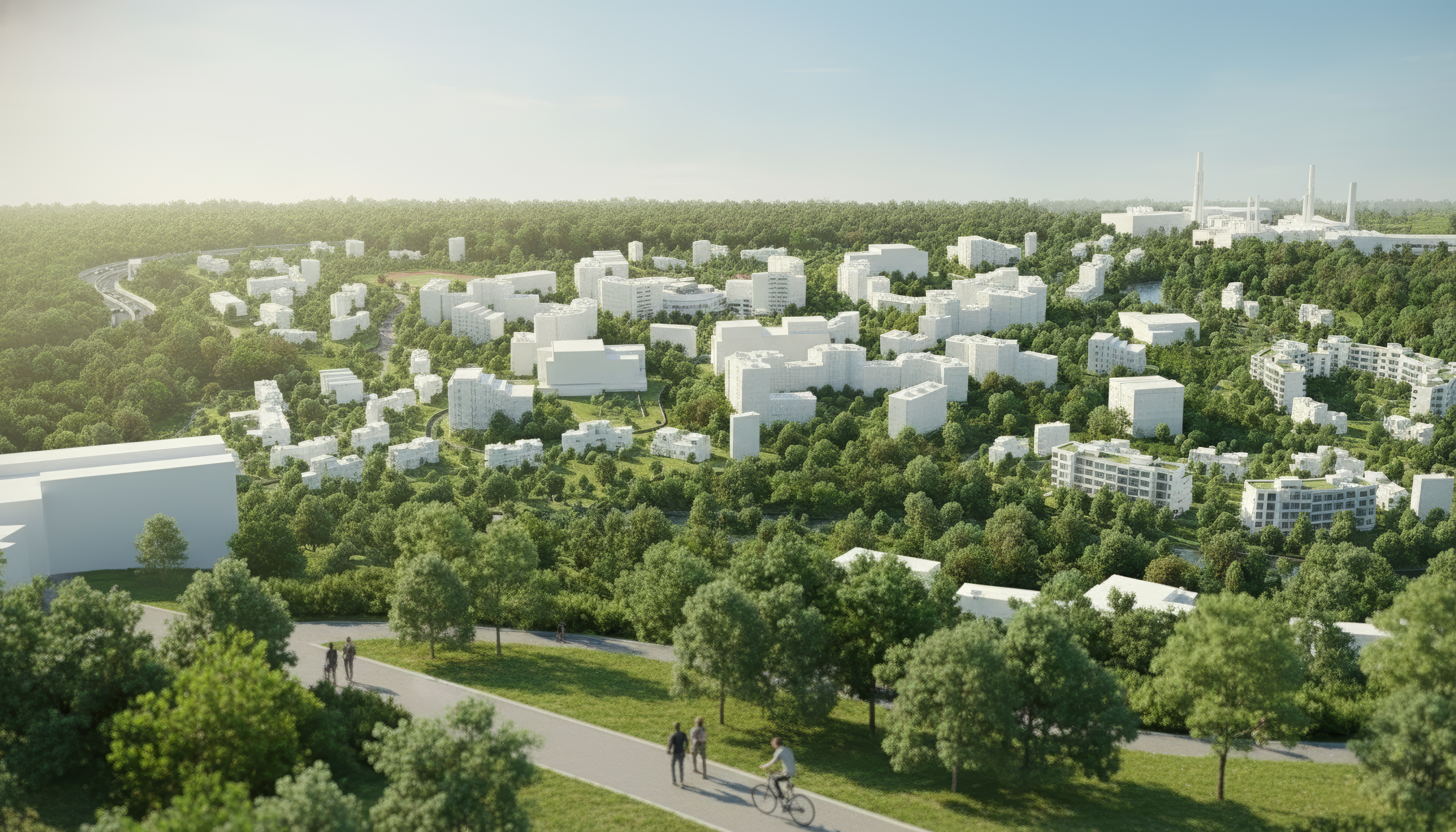 Генеральный план города-содружества «ШОС» — Изображение №3 — Архитектура на Dprofile