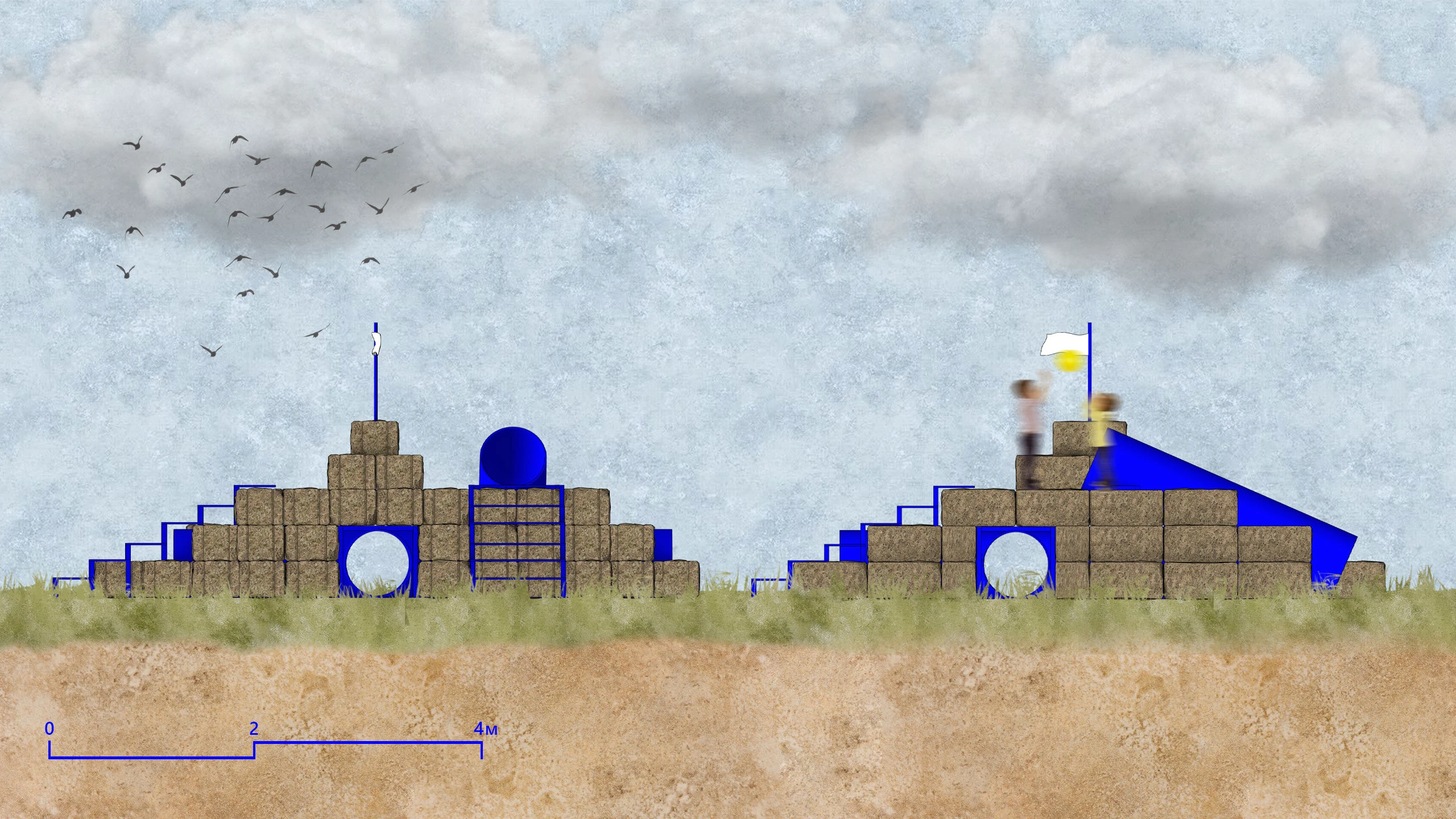 СЕНОКОС — Детская площадка — Изображение №5 — Архитектура на Dprofile
